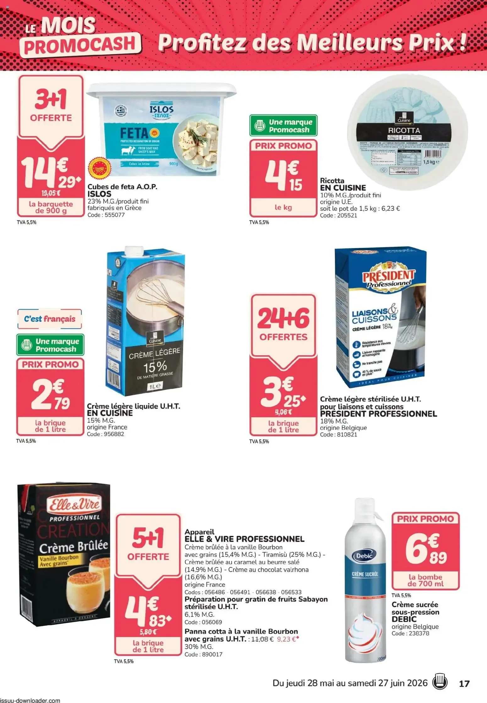 Le Mois Promocash du 28 mai au 27 juin 2026 - Catalogue page 17