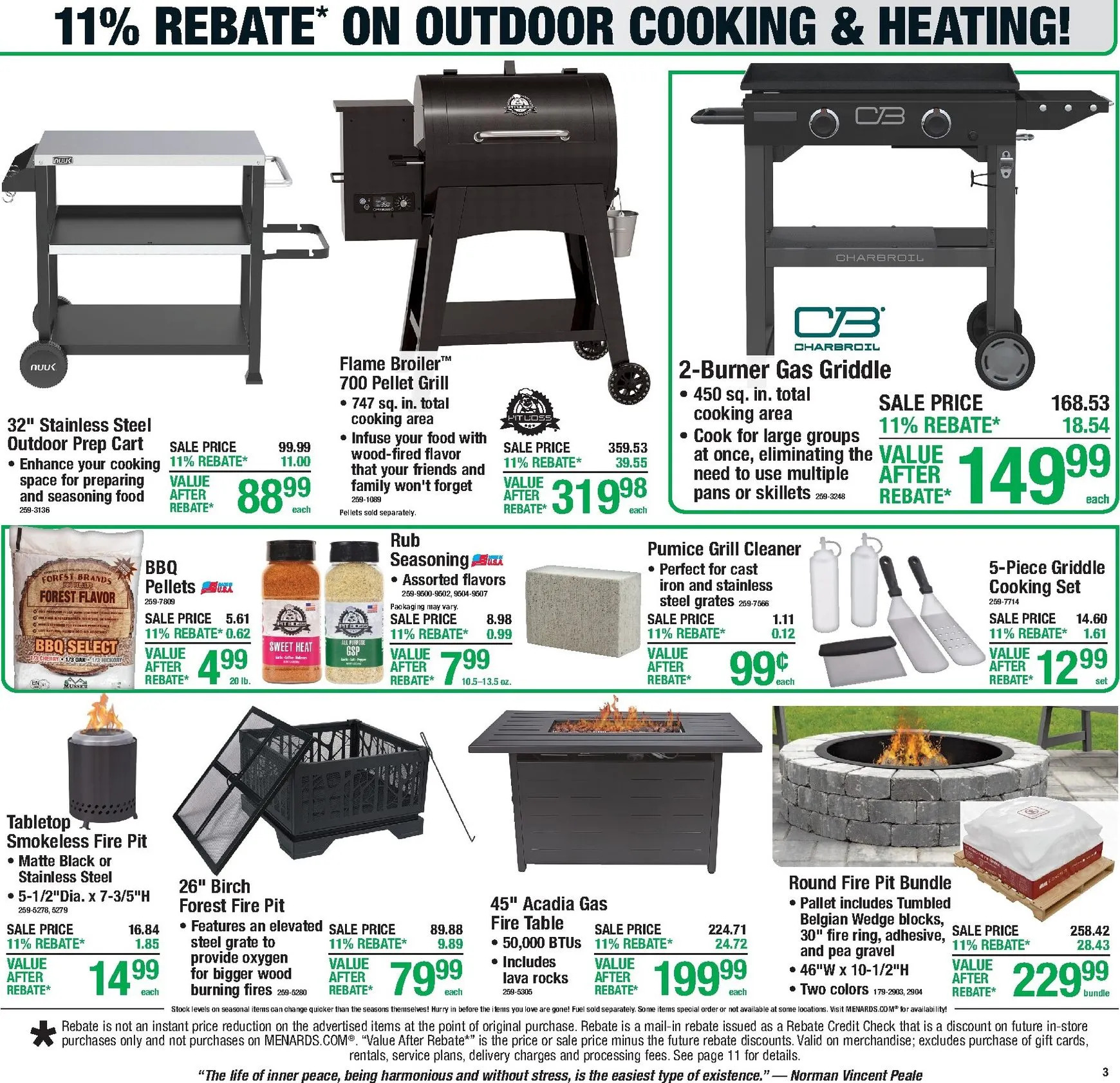 Weekly ad Menards: 11% Rebate On Everything! from July 13 to July 19 2026 - Page 4