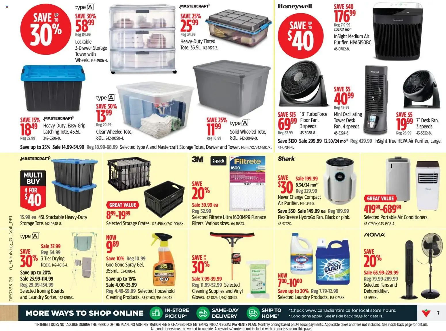 Canadian Tire - Canada's Store - Deals on Essentials from August 13 to August 20 2026 - flyer page 7