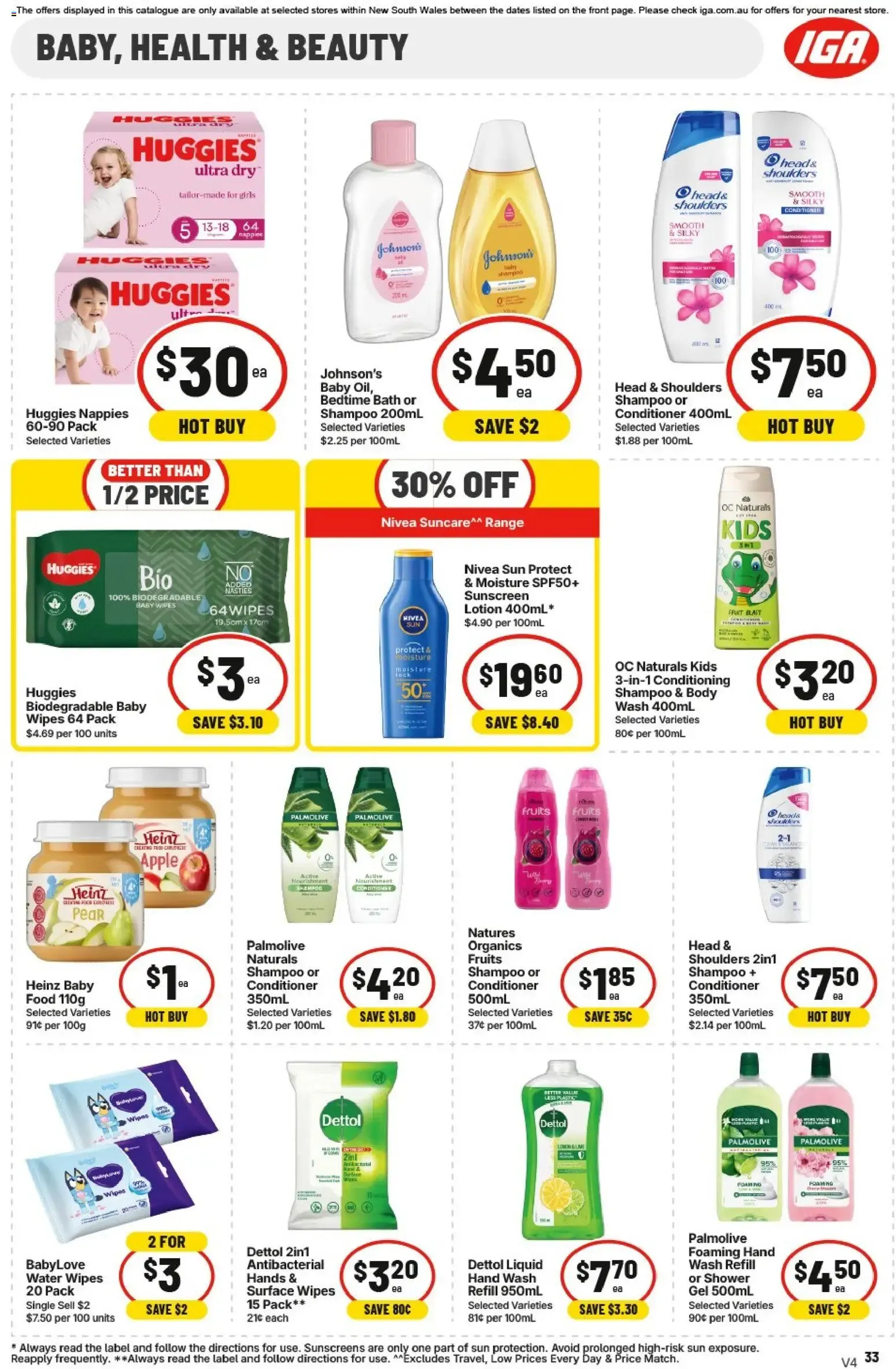IGA Extra Specials: OMO Ultimate Laundry - Catalogue valid from 28 October to 3 November 2026 - page 35