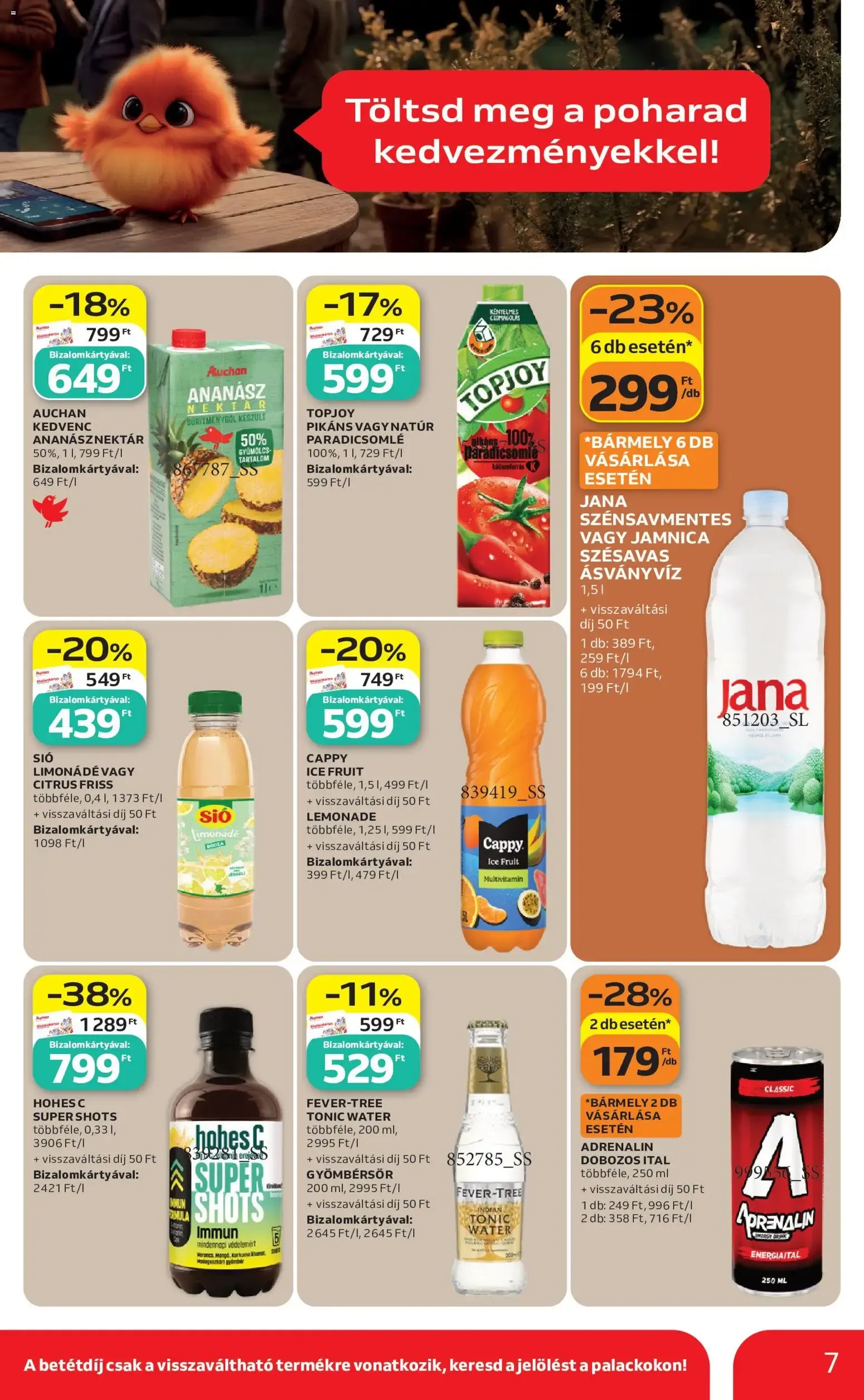 Katalógus Auchan Grill ajánlataink - 2026.06.18. -tól/töl > akció, lapozható szórólap 🛍️ június 18.-tól június 24.-ig 2026. - Oldal 7