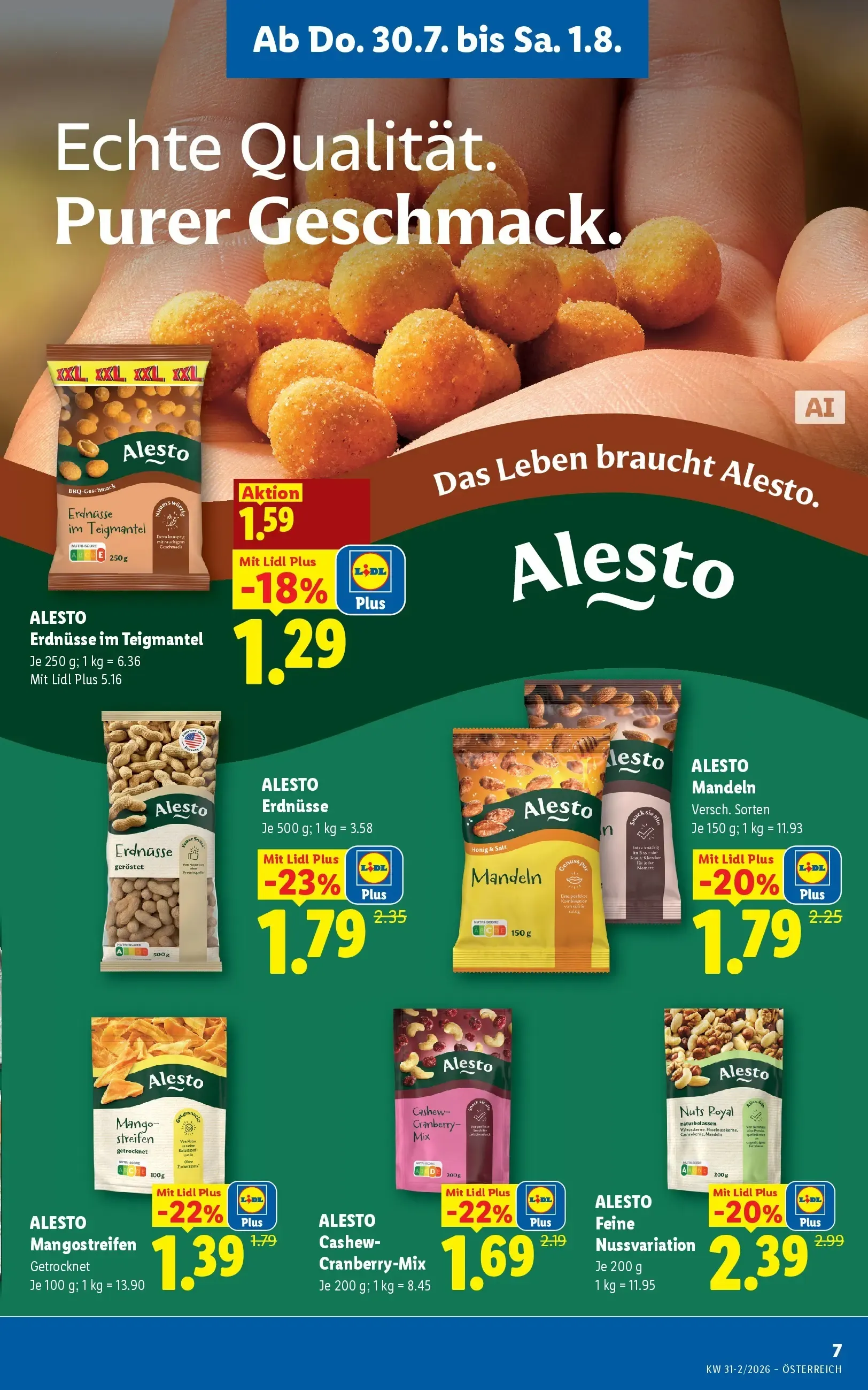 Lidl Aktion von 30. Juli bis 1. August 2026 - Flugblätt seite  9