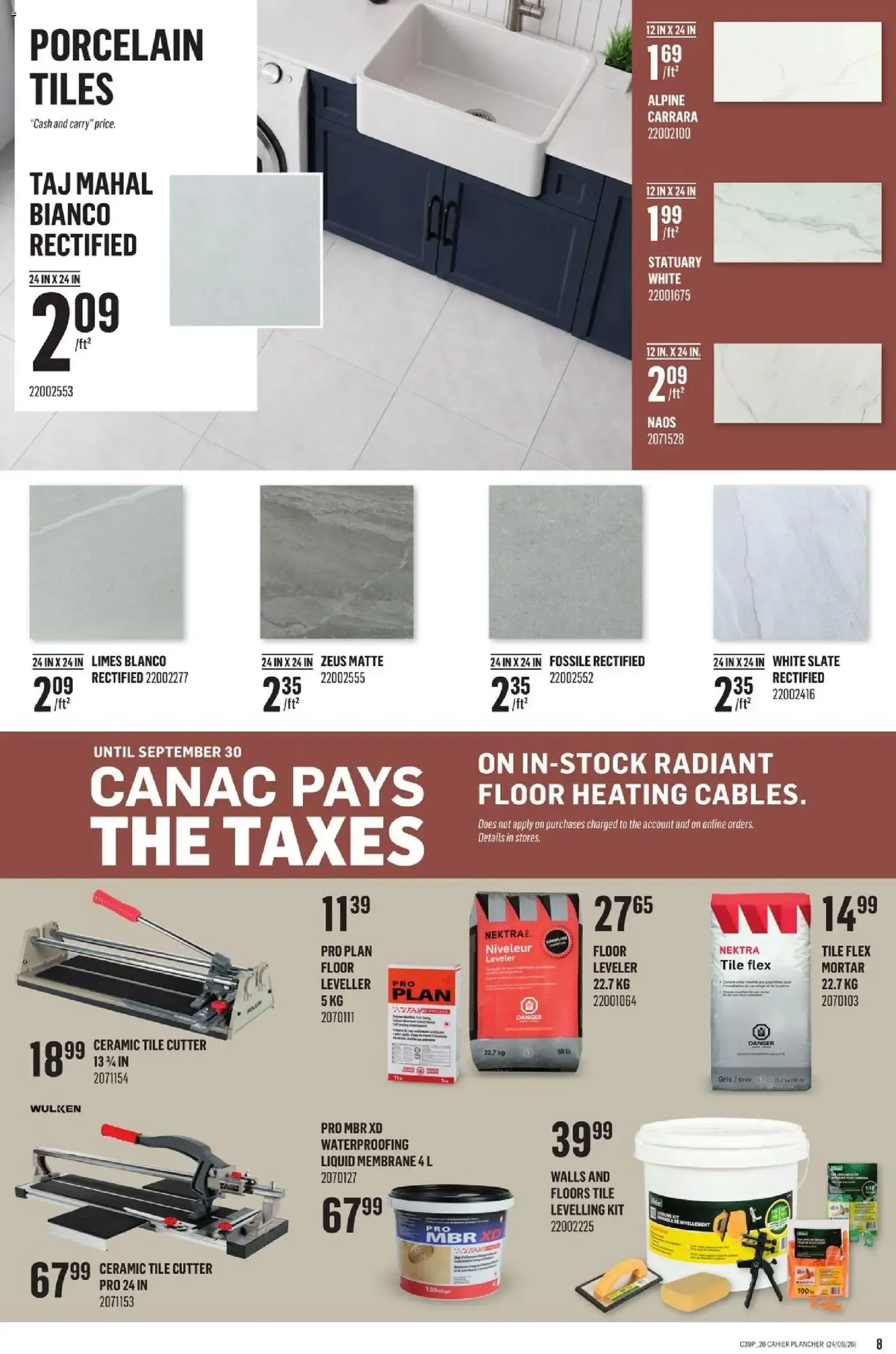 Canac flyer - Inspiration Décor from Sep 24, 2026 > weekly specials & deals from September 24 to October 7 2026 - flyer page 8