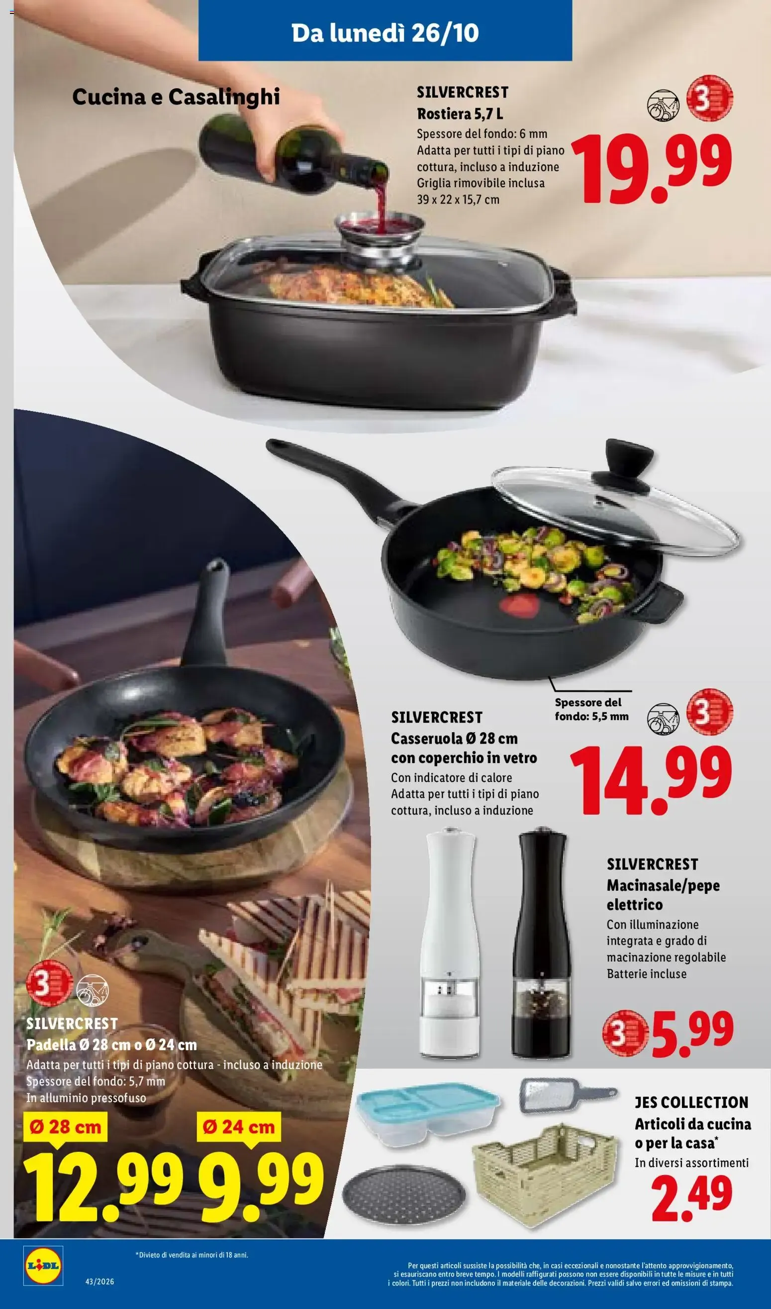 Lidl: Piccoli Prezzi, Grande Qualità da 22 ottobre a 28 ottobre di 2026 - Pagina del volantino 42