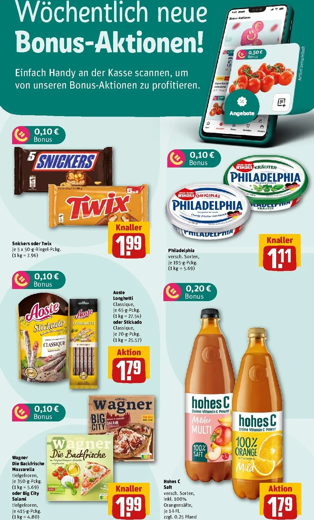 Rewe Prospekt nächste Woche – von Montag 19.10.2026 bis Sonntag 25.10.2026 von 19. Oktober bis 25. Oktober 2026 - Prospekt seite 4