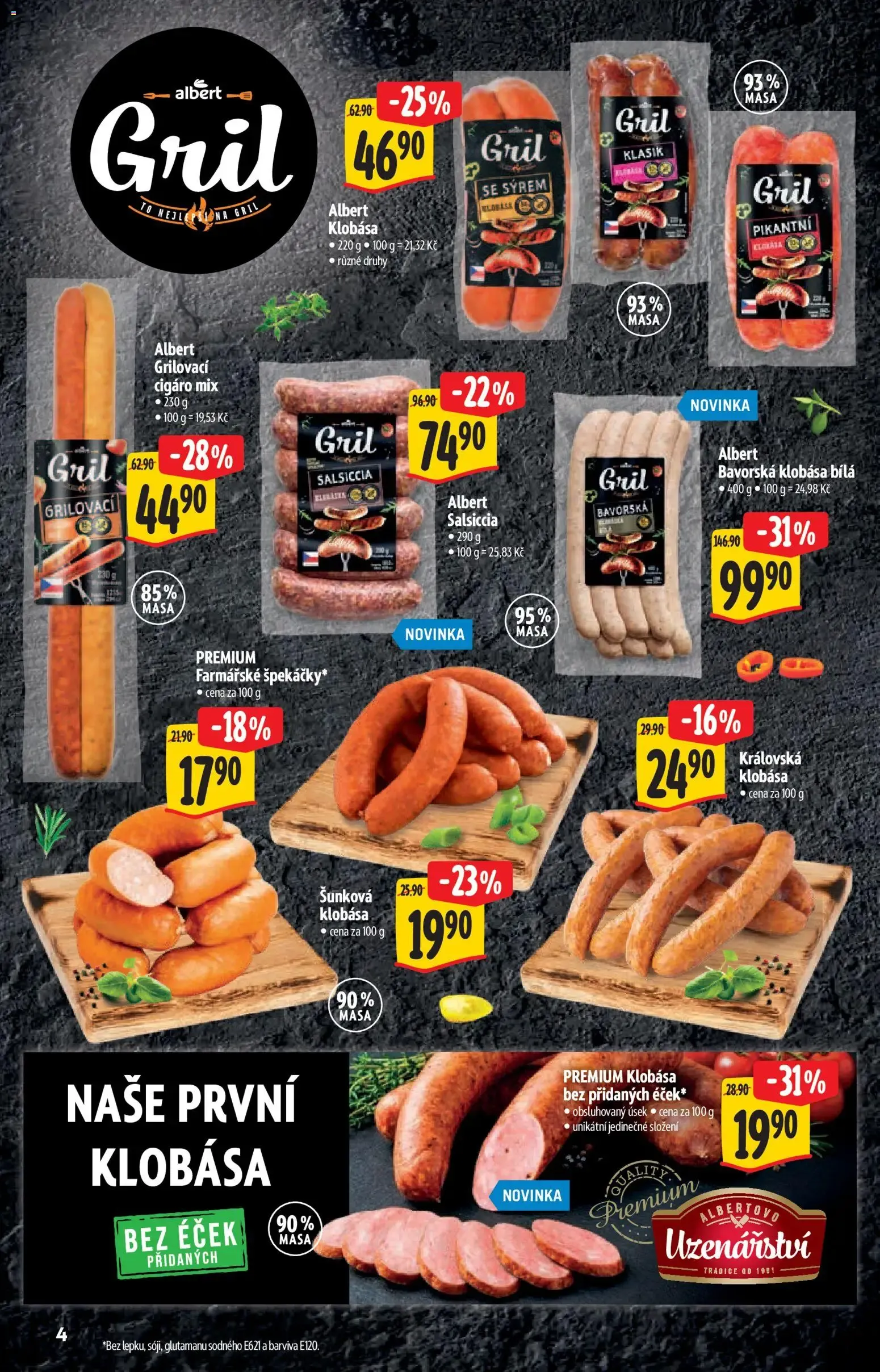 Albert katalog - Hypermarket - Gril od 22.07.2026 - Akční leták - 22. července 4. srpna 2026 - Page 4