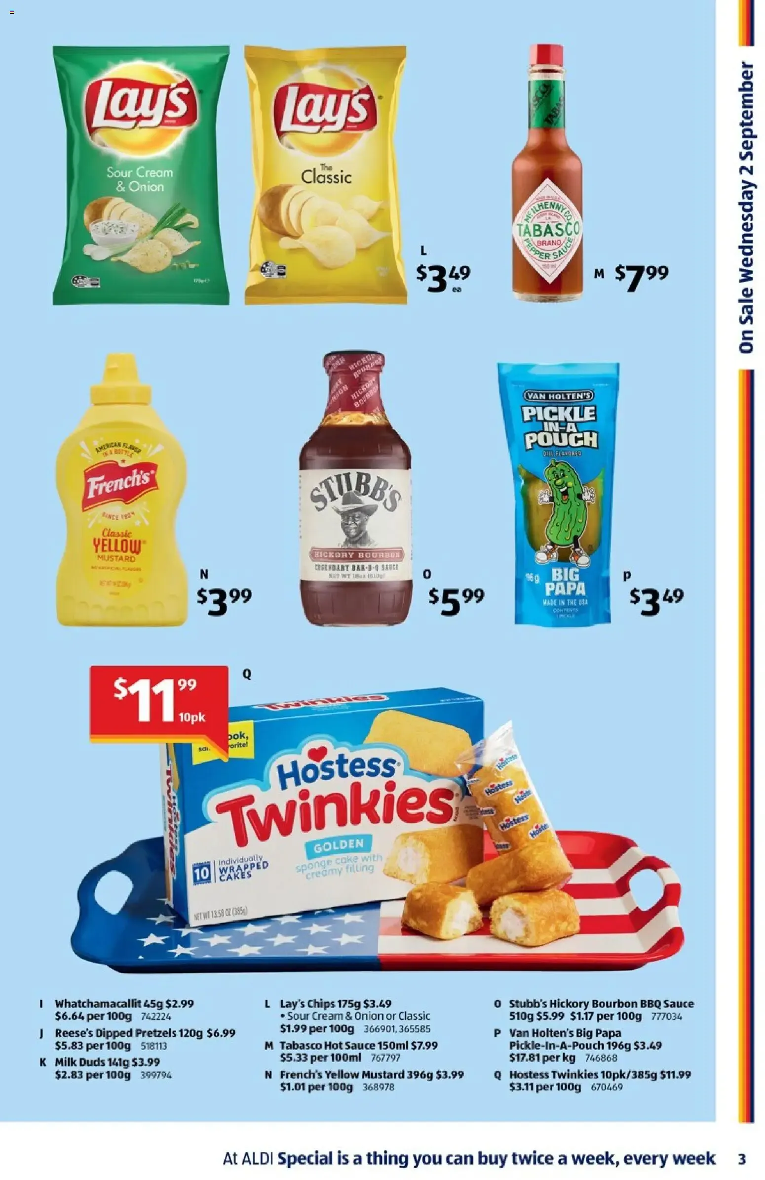 ALDI Special Buys - Spring into action - Catalogue valid from 25 August to 15 September 2026 - page 3