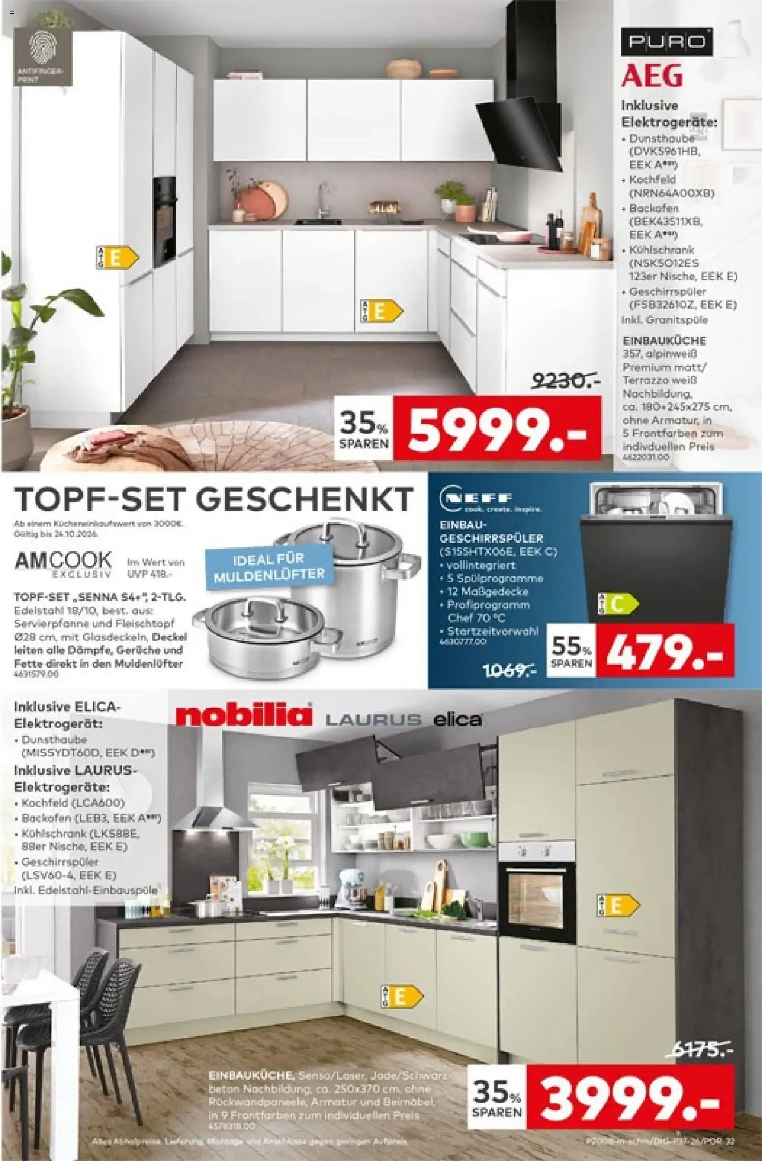 Porta Küchenwelt von 12. Oktober bis 24. Oktober 2026 - Prospekt seite 3