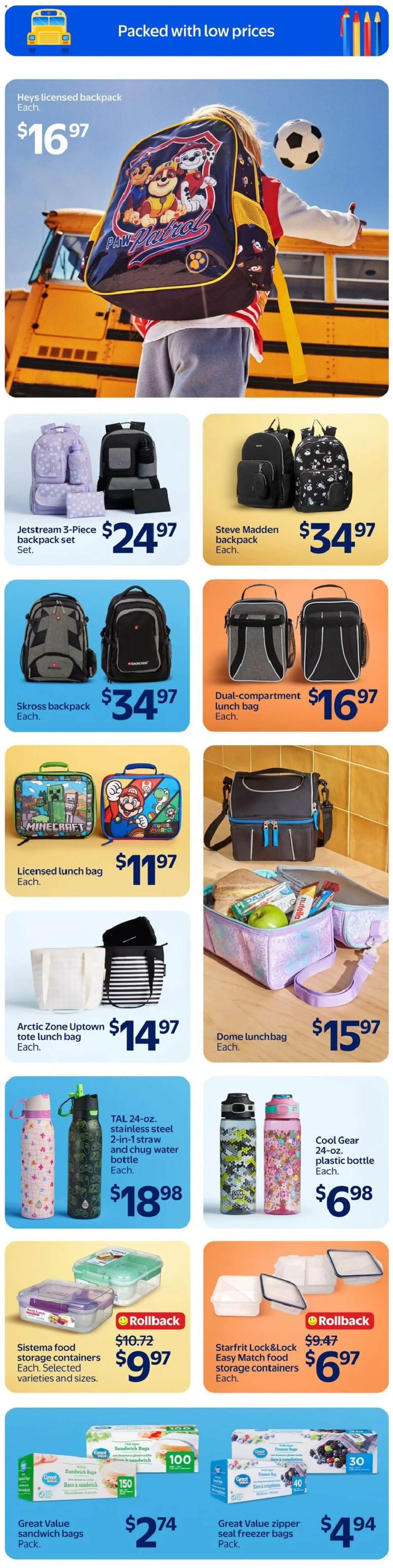 Walmart weekly flyer from Aug 27, 2026 > weekly specials & deals from August 27 to September 2 2026 - flyer page 23