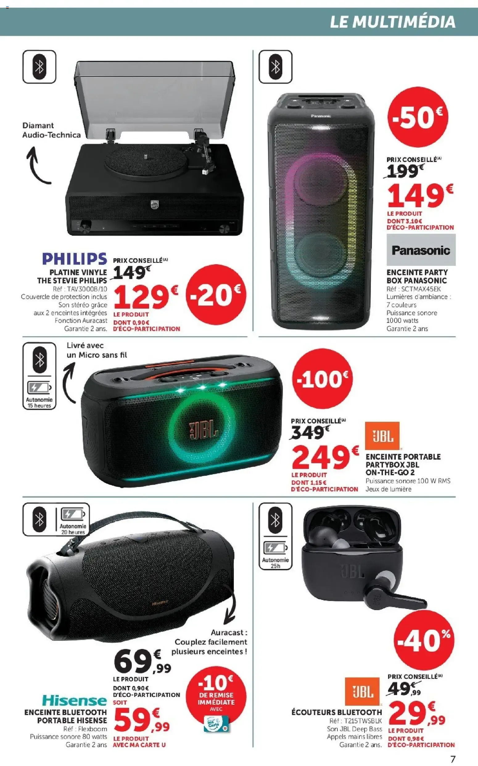 Hyper U - Les prix bas de la semaine à partir du 29/09/2026 - promo en ligne du 29 septembre au 11 octobre 2026 - Catalogue page 7