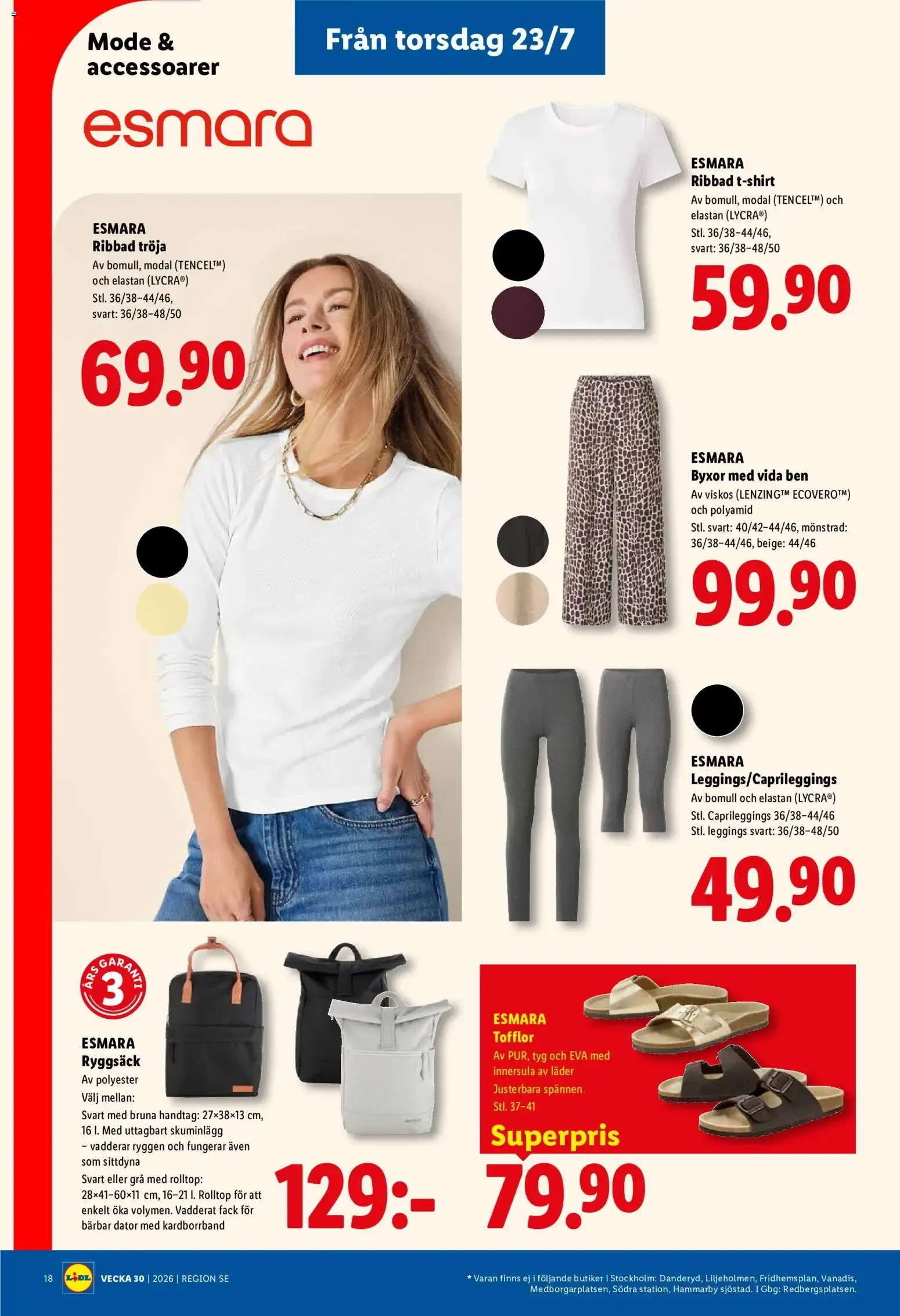 Lidl erbjudanden från 20/07/2026 - 26/07/2026 > Reklamblad nuvarande rabatter från 20 juli till 26 juli 2026 - Reklamblad sidor 23