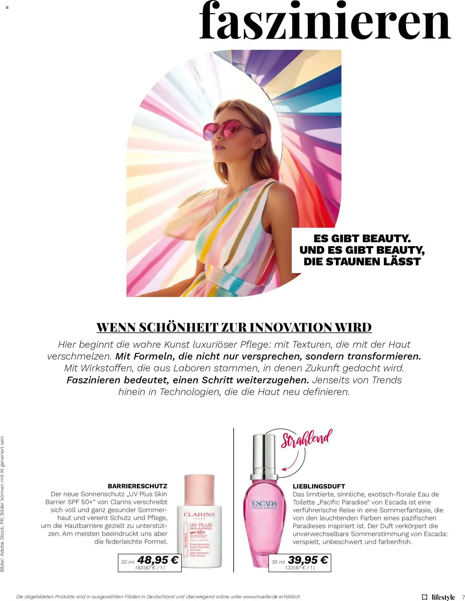 Müller lifestyle: Ihr Wohlfühl-Magazin - Urlaub fürs Ich von 10. Juli bis 31. August 2026 - Prospekt seite 7