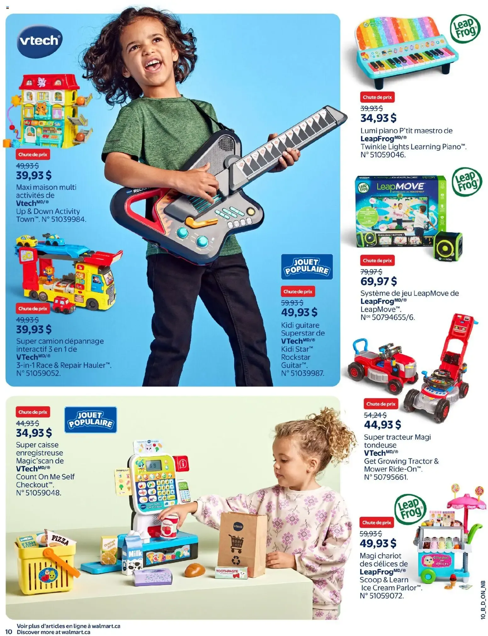 Walmart circulaire - Livret des jouets from Oct 15, 2026 > weekly specials & deals from October 15 to December 23 2026 - flyer page 13