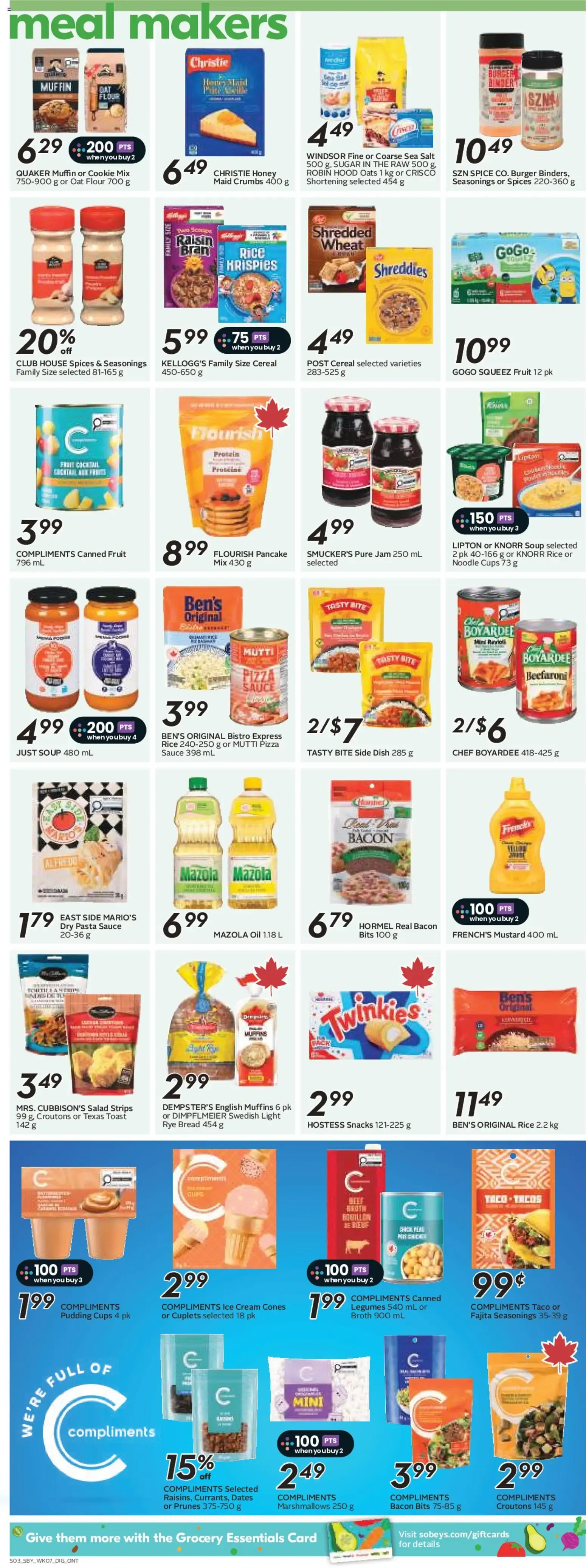 Sobeys weekly flyer / circulaire from Jun 11, 2026 > weekly specials & deals from June 11 to June 17 2026 - flyer page 10