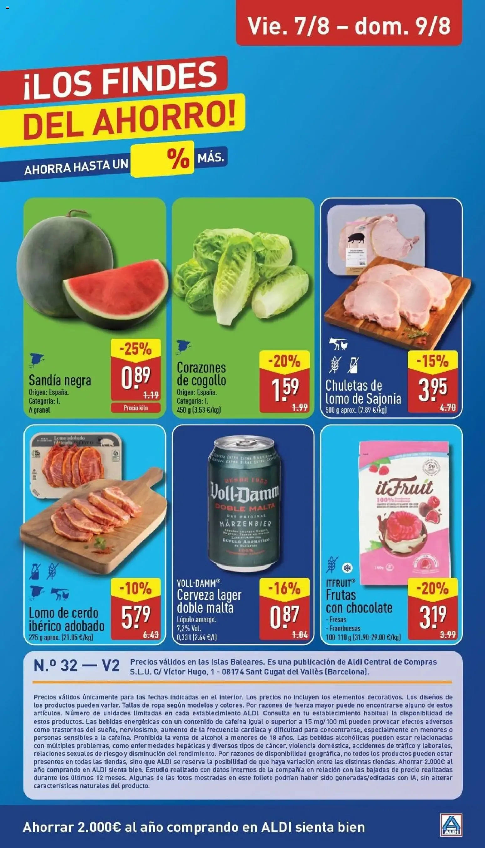 Catálogo de FRESCURA A PRECIOS PARA TIRARSE A LA PISCINA. 3 de agosto al 9 de agosto 2026 - Página 23