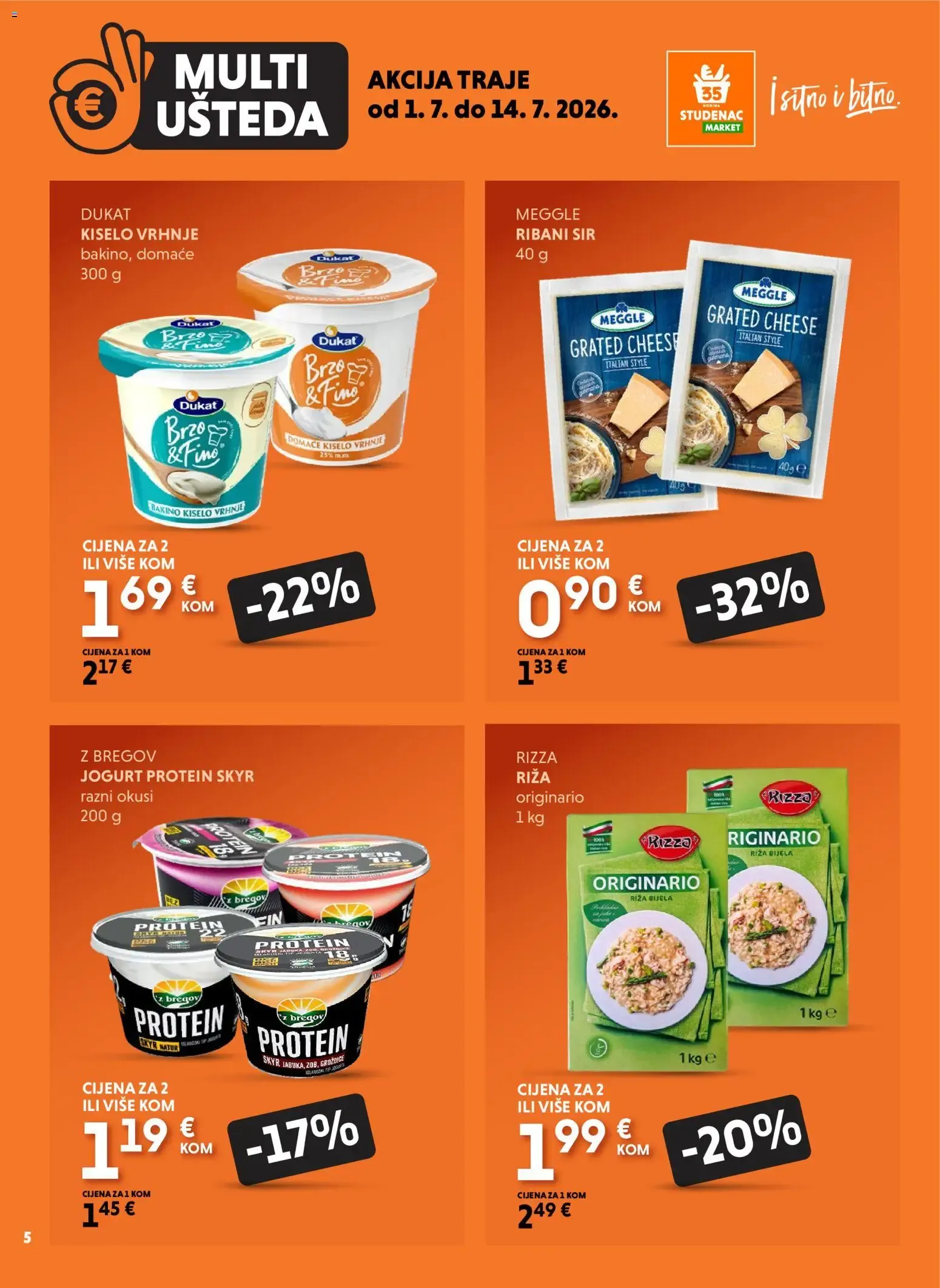 Katalog Multi Ušteda od 1. srpnja do 14. srpnja 2026. - Pregled Stranica 5