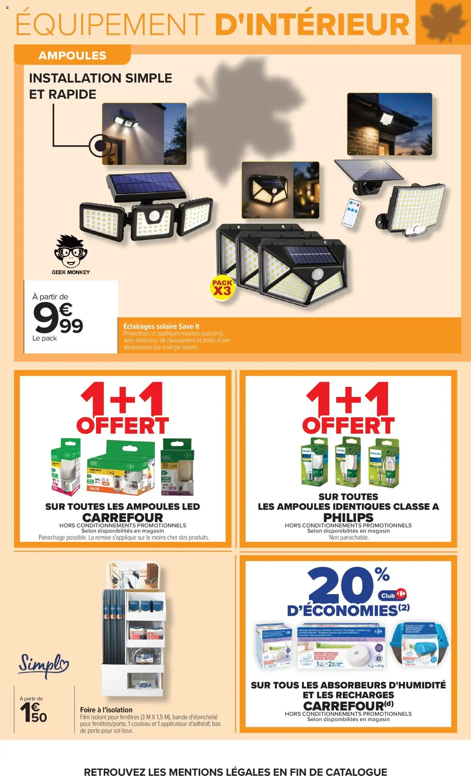 Carrefour Jardin et bricolage à partir du 29/09/2026 - promo en ligne du 29 septembre au 12 octobre 2026 - Catalogue page 10