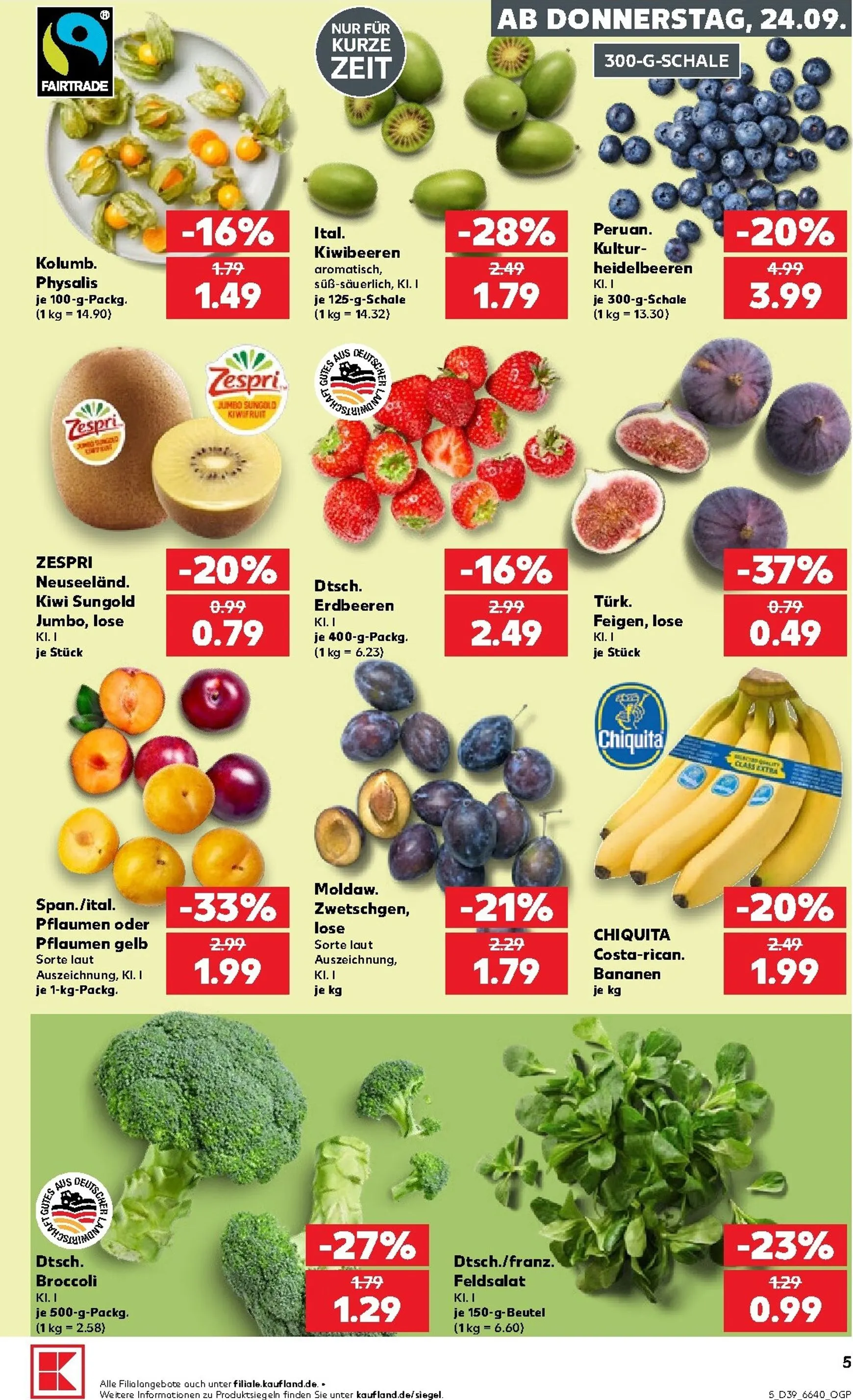 Kaufland Prospekt nächste Woche – von Donnerstag 24.09.2026 bis Mittwoch 30.09.2026 von 24. September bis 30. September 2026 - Prospekt seite 6
