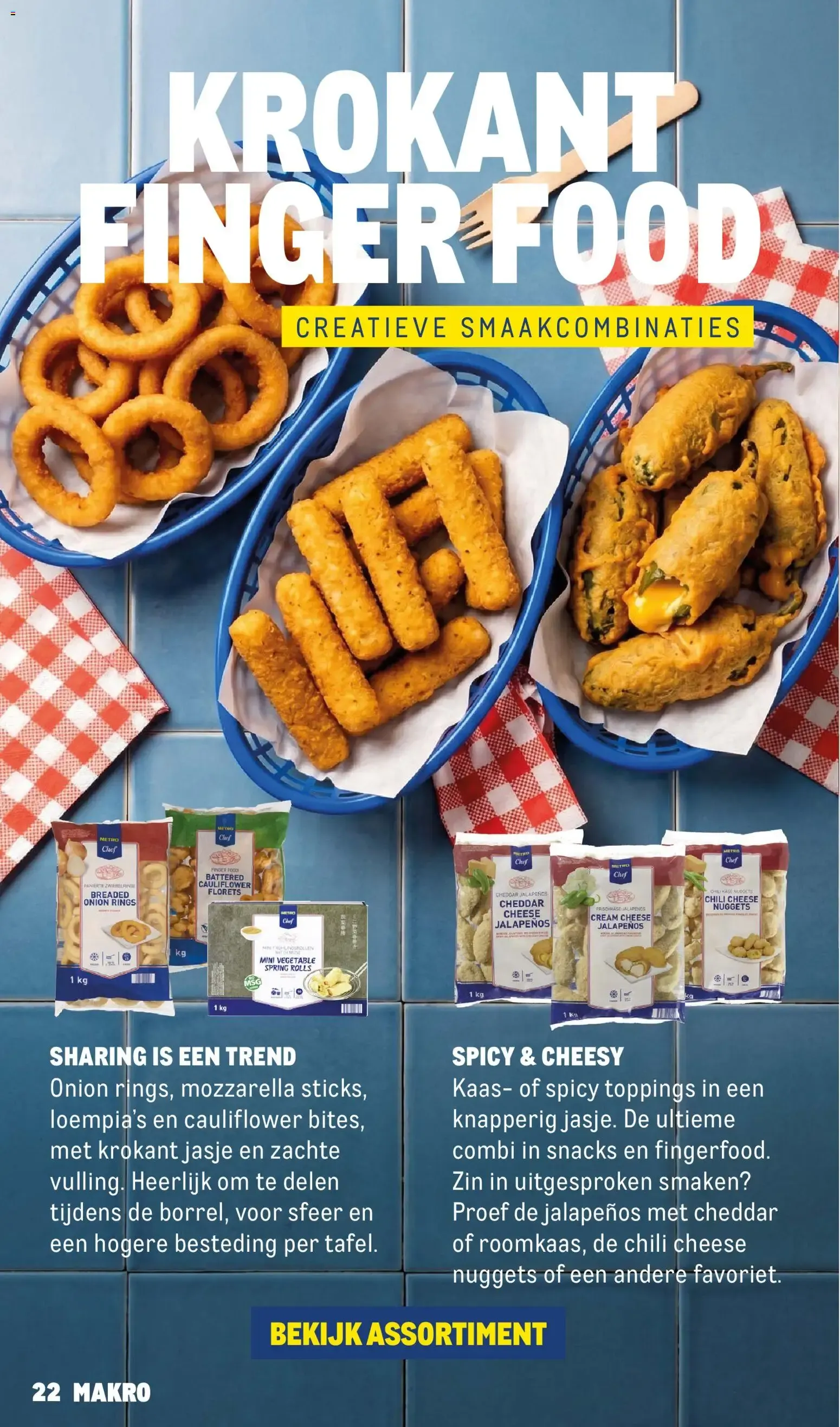 MAKRO HORECA MAGAZINE - FAST FOOD SERVICE van 15 juli tot 31 december 2026 - Folder pagina 22