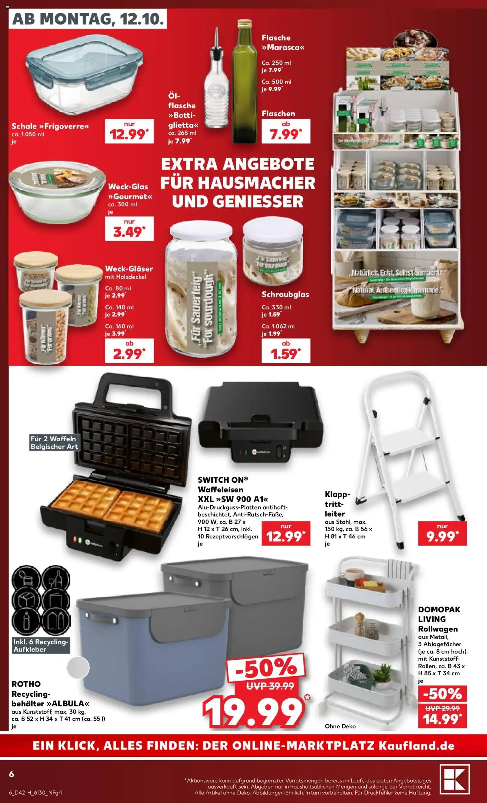 Kaufland Glatte Preise van 12 oktober tot 17 oktober 2026 - Folder pagina 6