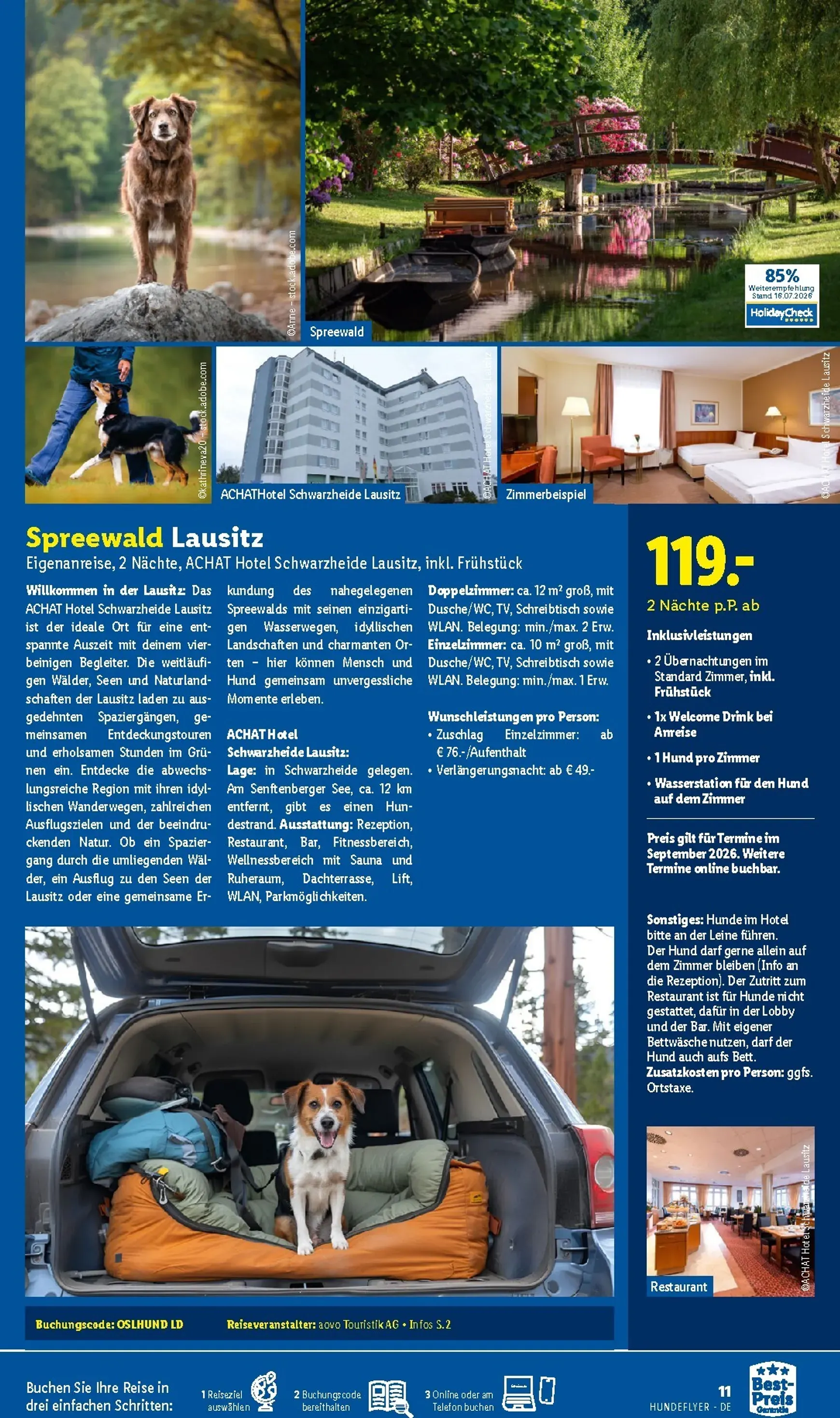 Lidl - Urlaub mit Wau-Effekt lohnt sich Prospekt – von Mittwoch 29.07.2026 bis Montag 31.08.2026 von 29. Juli bis 31. August 2026 - Prospekt seite 11