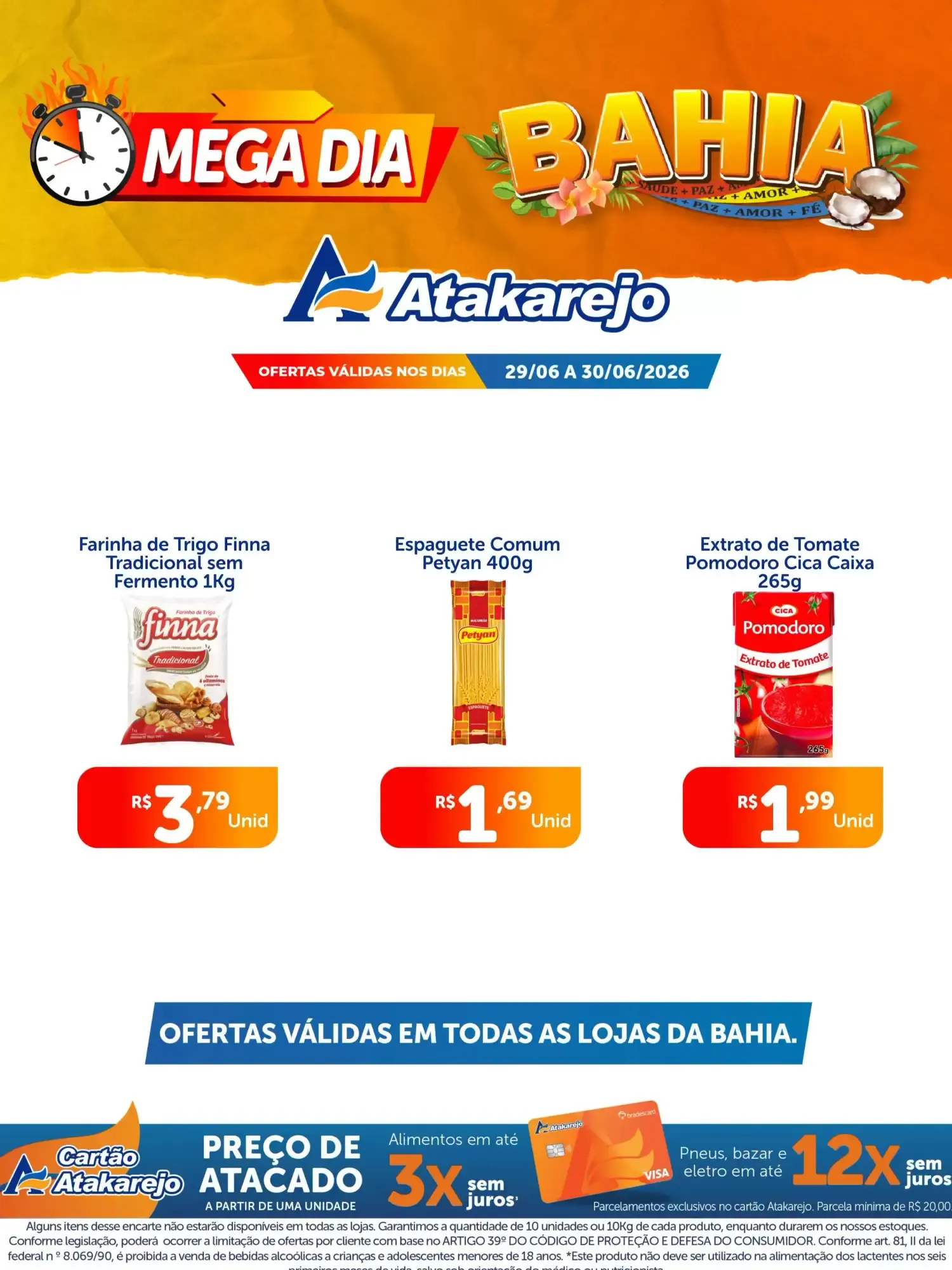 Encarte de Mega Dia Atakarejo Bahia 29 de junho até 30 de junho 2026 - Pagina 5