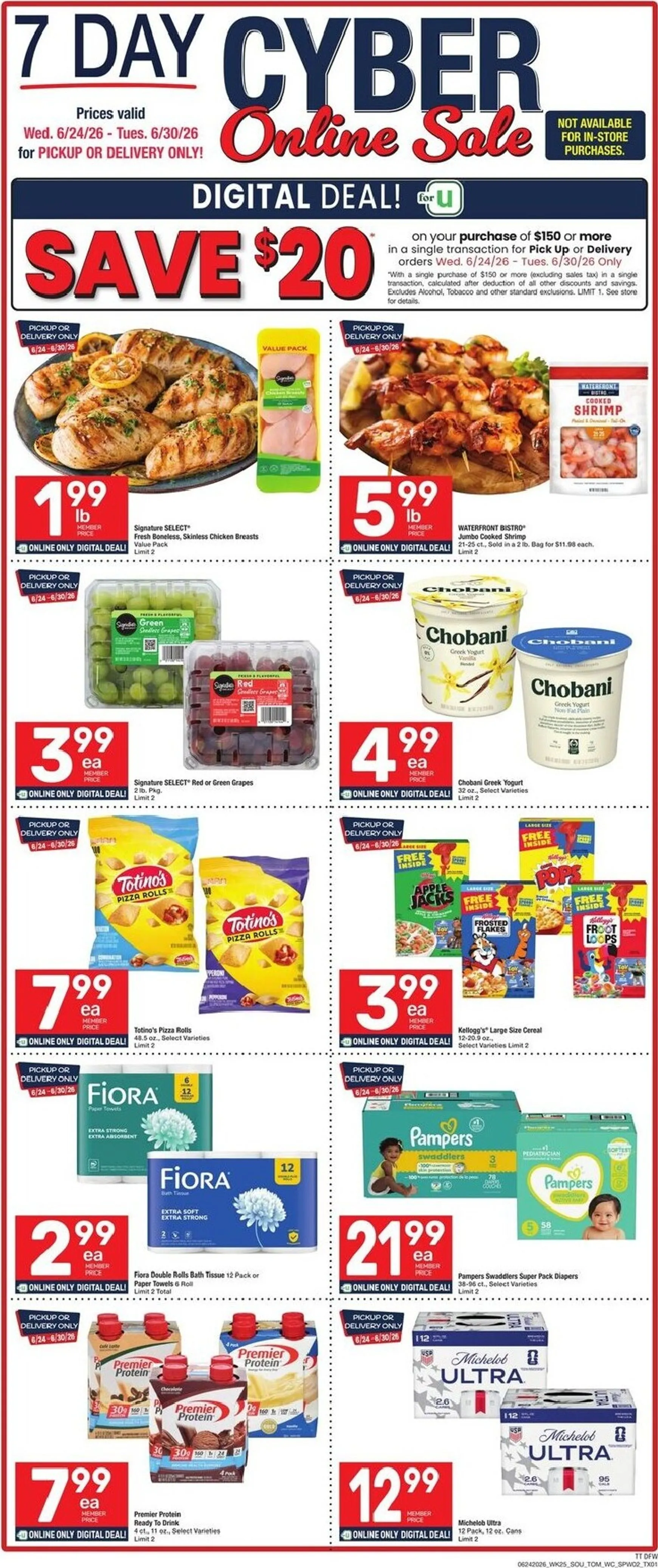 Weekly ad Star spangled SAVINGS Big Deals for America's 250th Bash from June 24 to June 30 2026 - Page 2