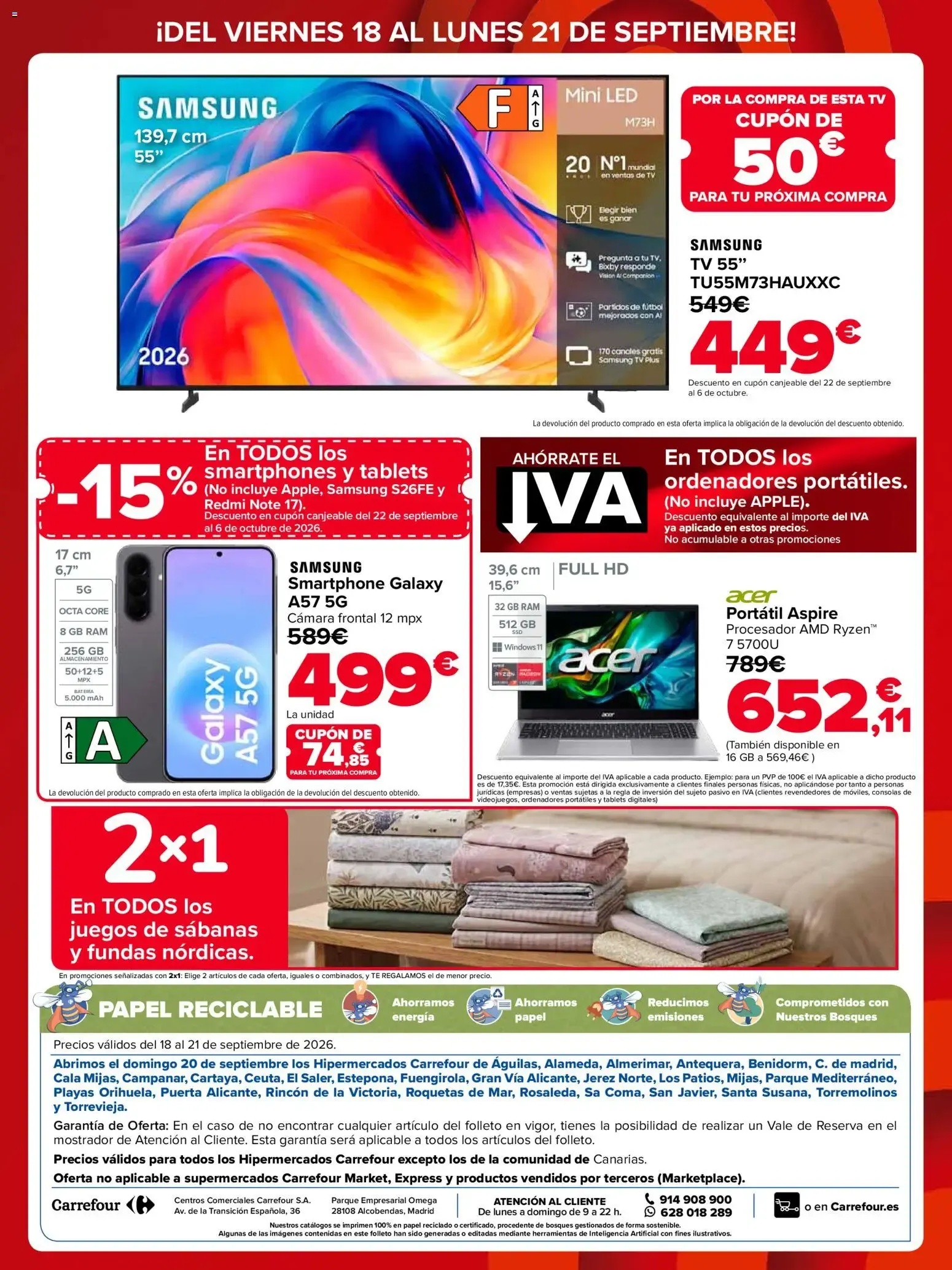 Catálogo de Carrefour Precio Imbatible del 18/09/2026 | Catálogo 18 de septiembre al 21 de septiembre 2026 - Página 5