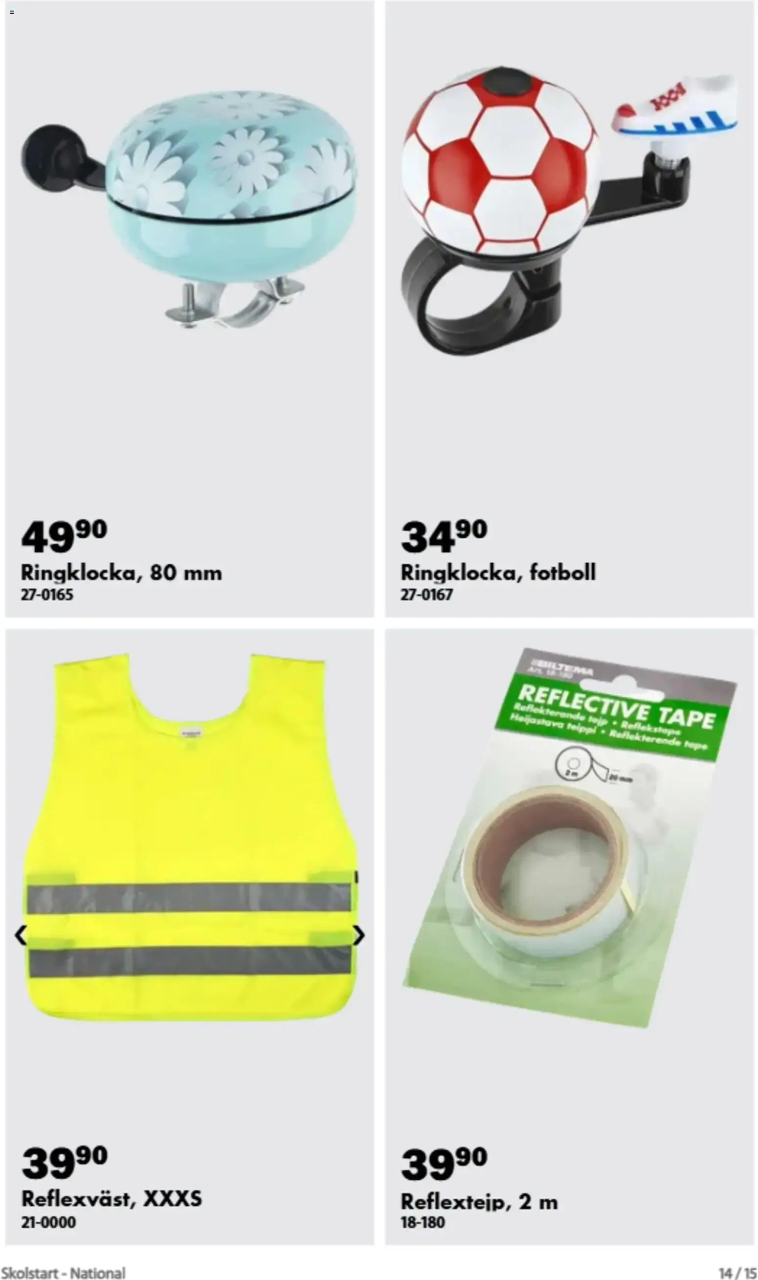 Biltema - Skolstart 2026 från 17 augusti till 30 augusti 2026 - Reklamblad sidor 13