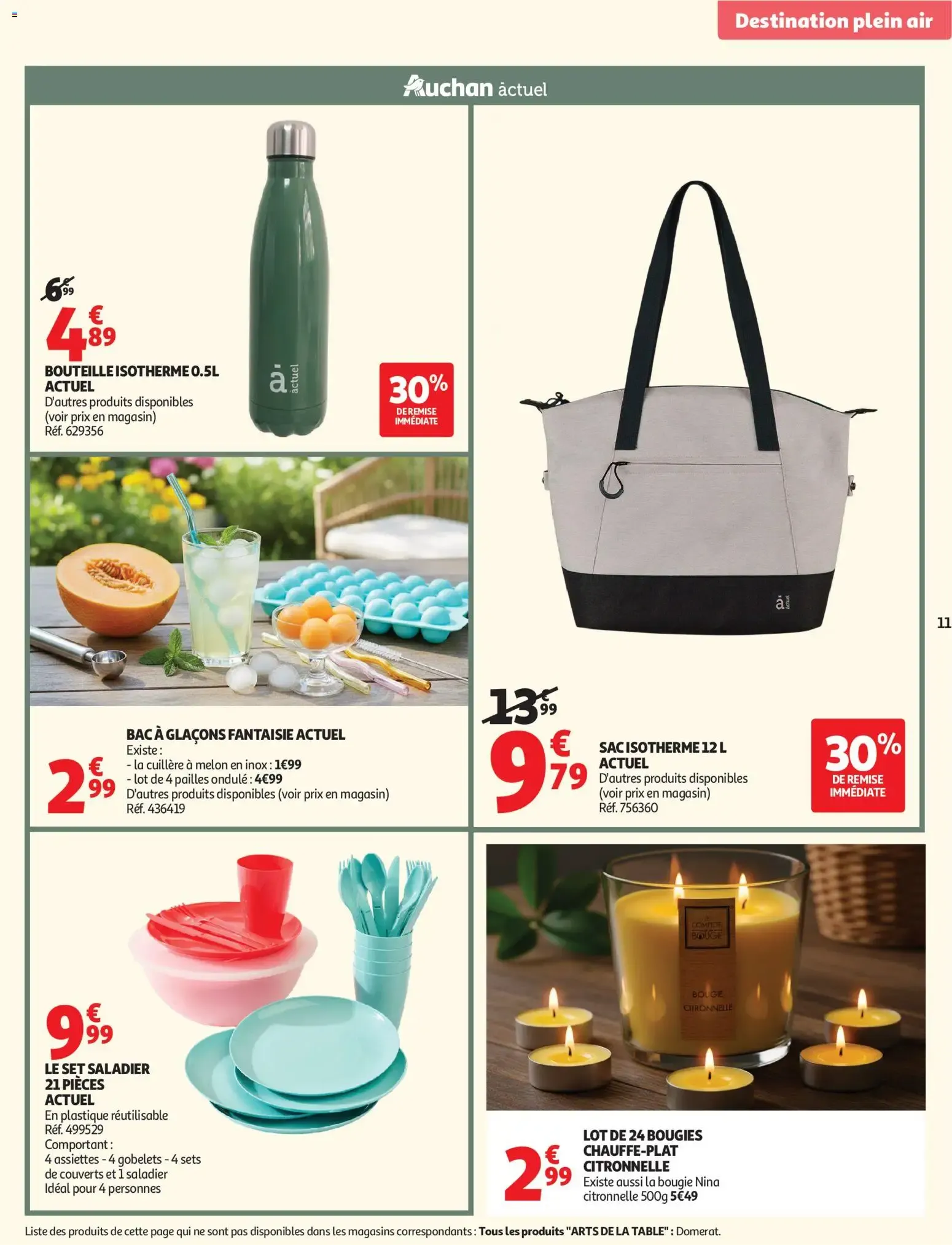 Auchan Plein air jeux de jardin à partir du 27/05/2026 - promo en ligne du 27 mai au 7 juin 2026 - Catalogue page 11