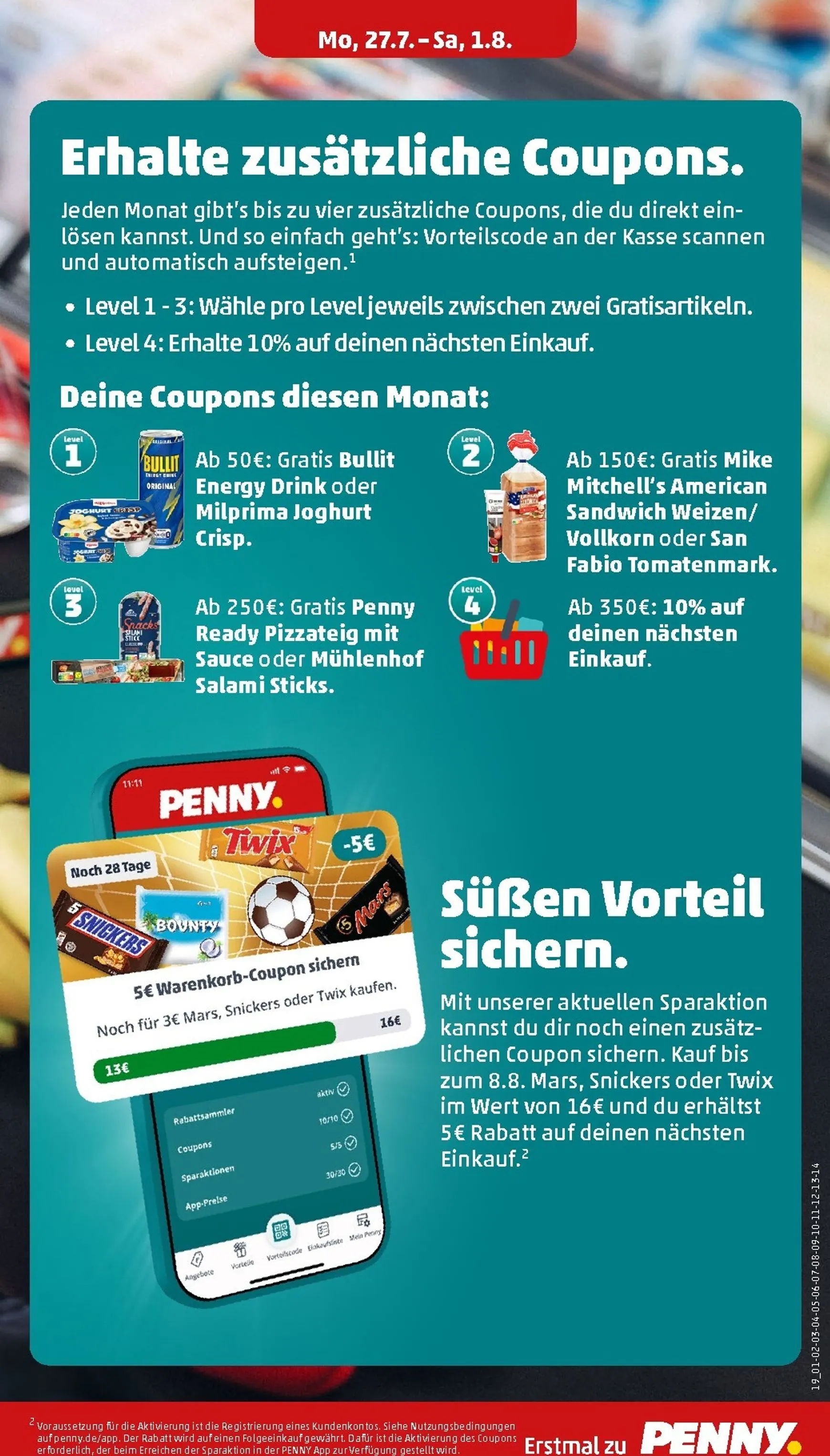 PENNY Prospekt nächste Woche – von Montag 27.07.2026 bis Samstag 01.08.2026 von 27. Juli bis 1. August 2026 - Prospekt seite 23