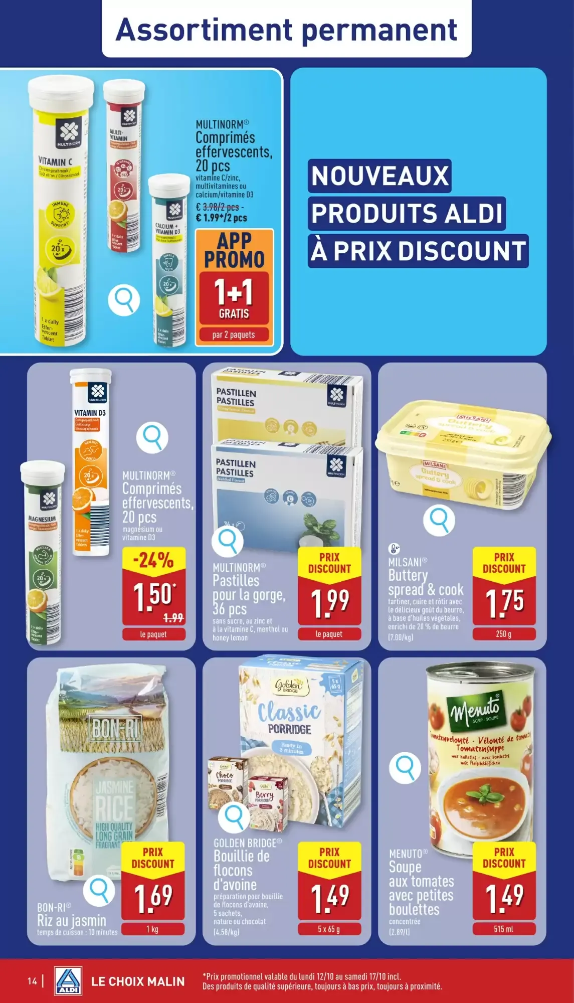 ALDI LE CHOIX MALIN van 12 oktober tot 17 oktober 2026 - folder pagina 14