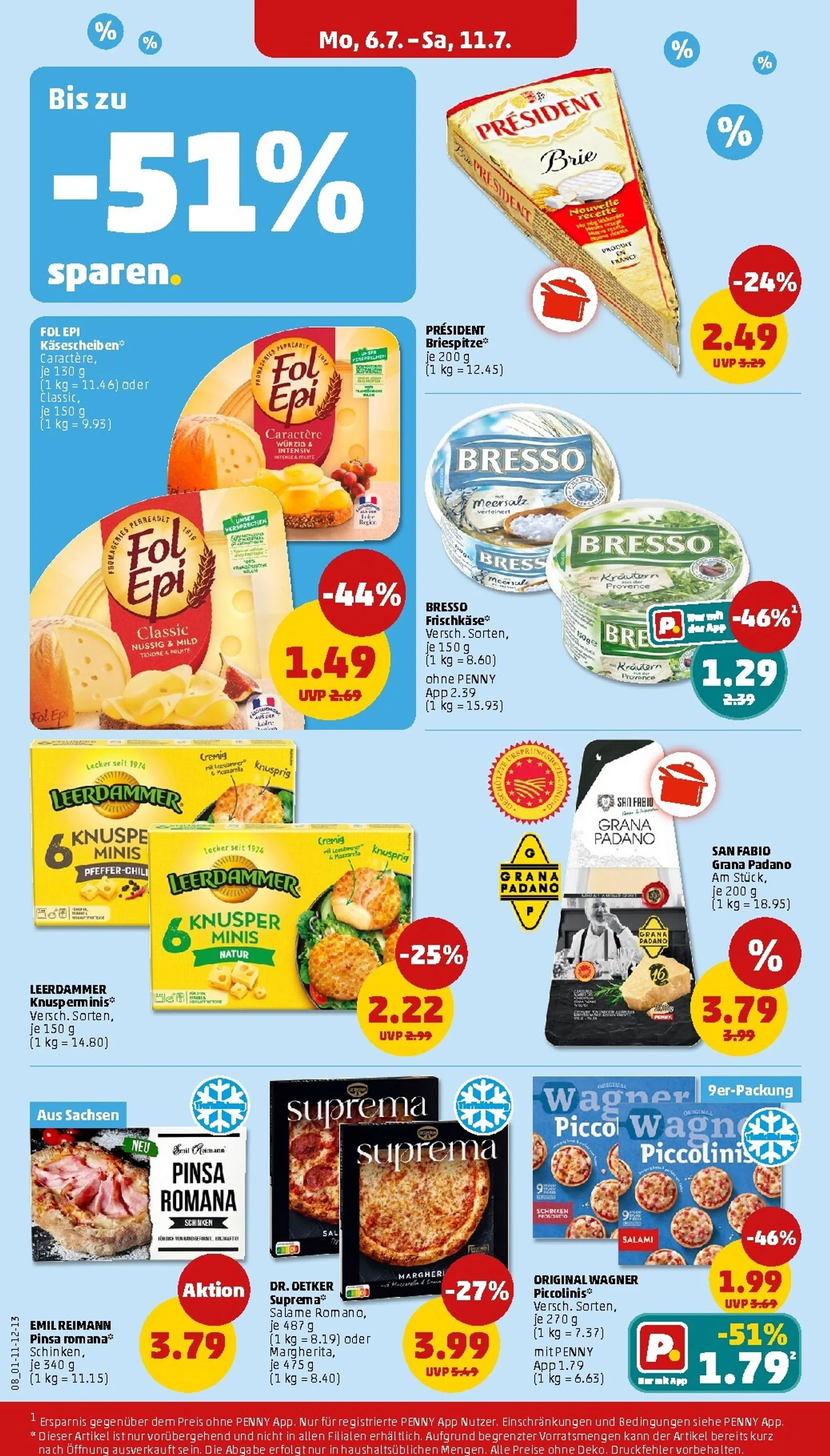PENNY Prospekt nächste Woche – von Montag 06.07.2026 bis Samstag 11.07.2026 von 6. Juli bis 11. Juli 2026 - Prospekt seite 12