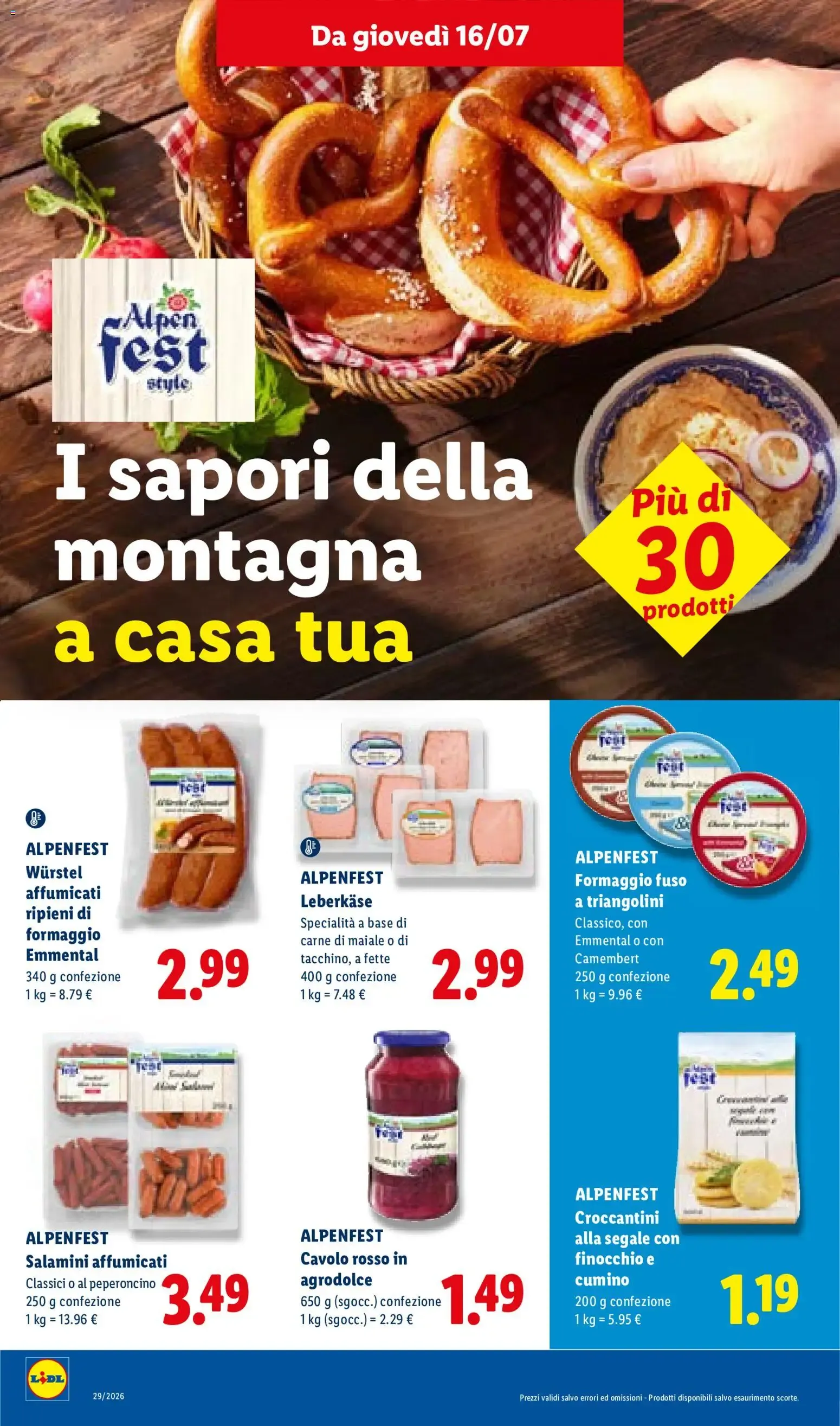 Lidl: L'estate del risparmio da 16 luglio a 22 luglio di 2026 - Pagina del volantino 17
