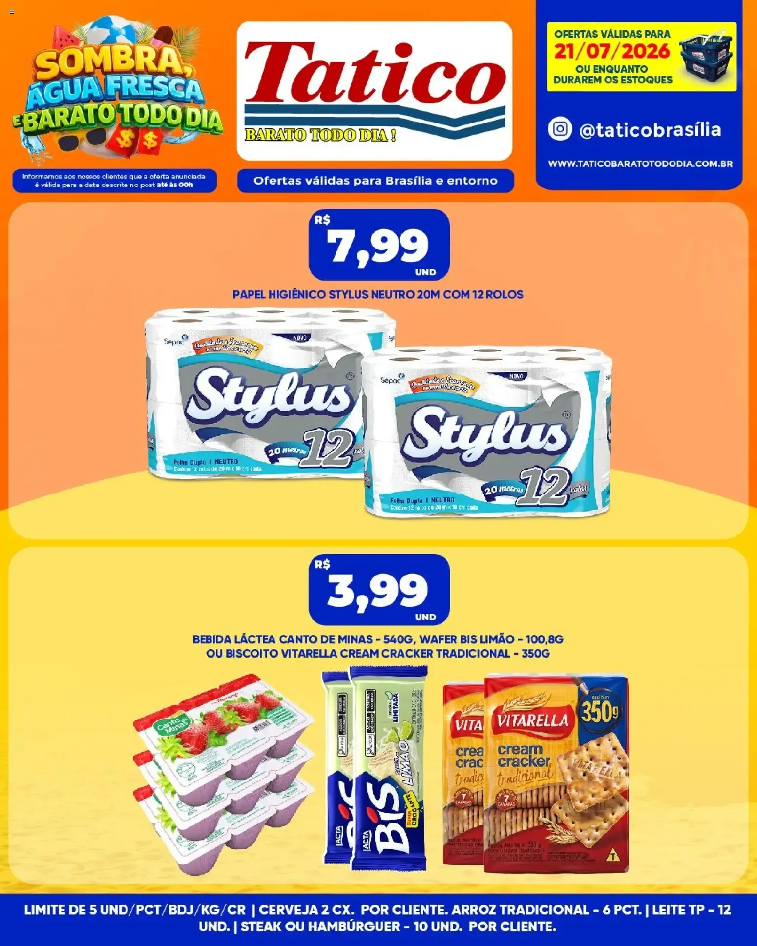Encarte de Tatico ofertas do Dia de 22/07/2026 | Promoções Online 22 de julho até 22 de julho 2026 - Pagina 29