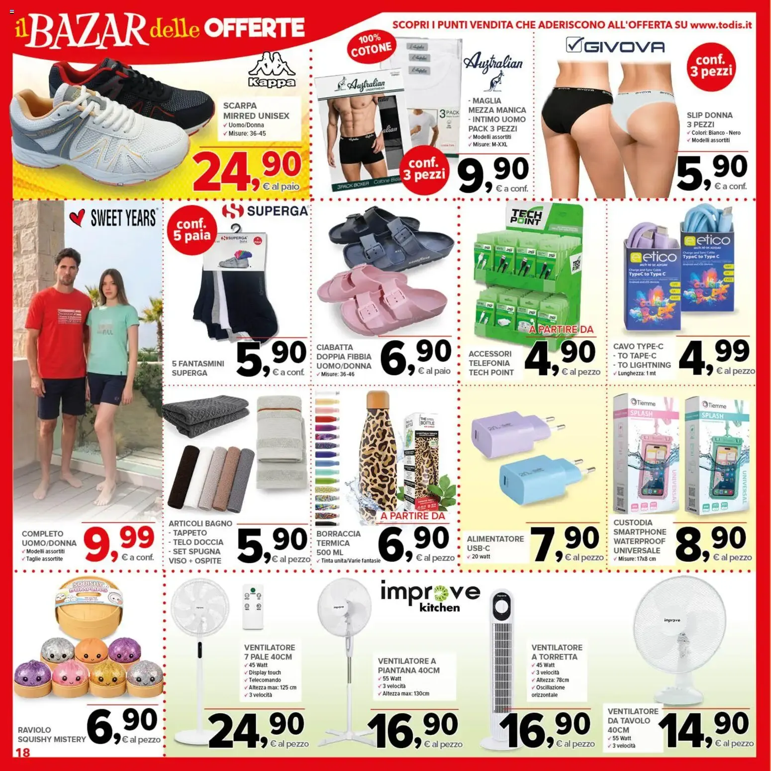 Nuovo Todis volantino dal 09/07/2026 > offerte anteprima 🛍️ da 9 luglio a 19 luglio di 2026 - Pagina del volantino 18