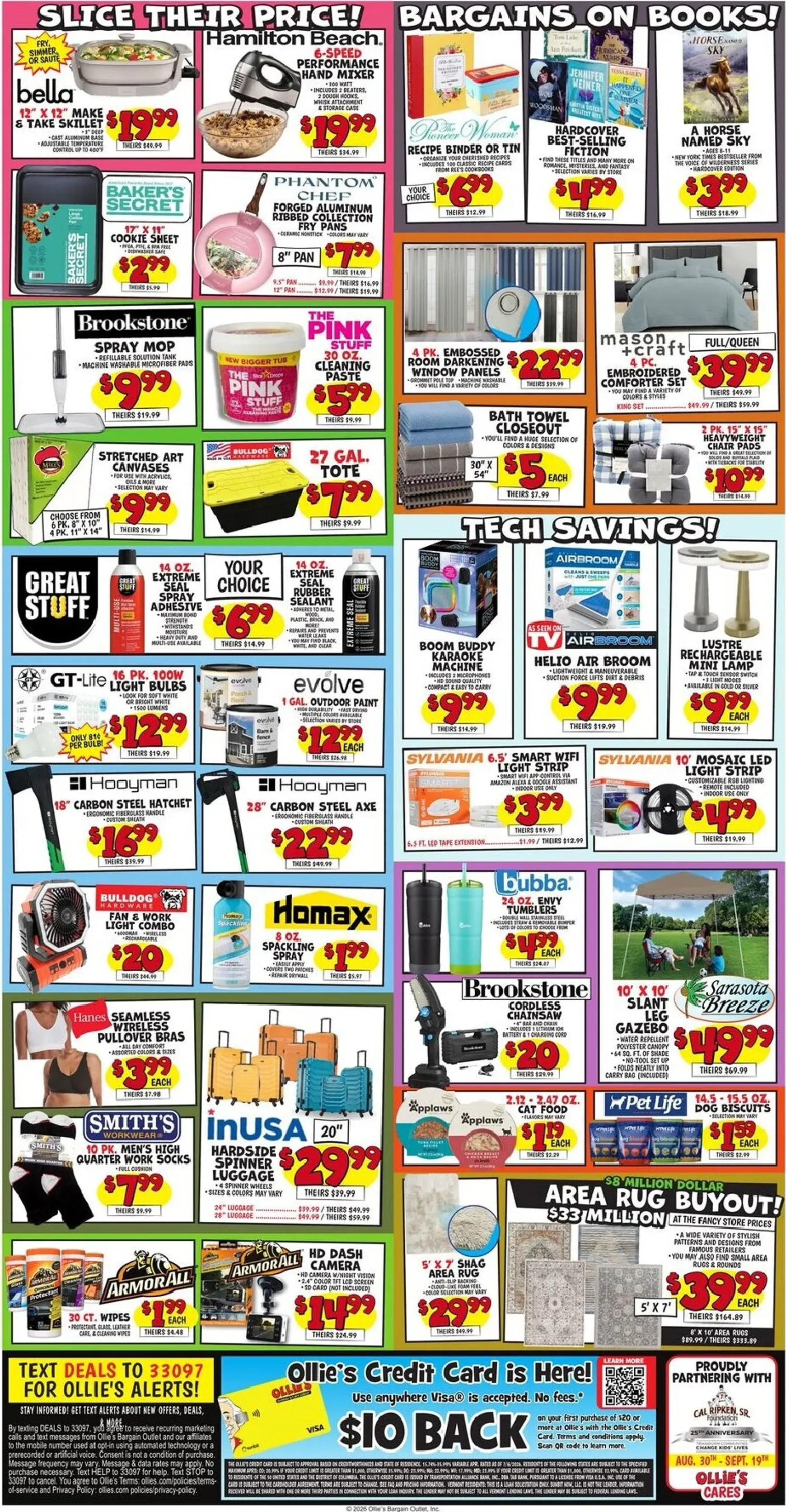 Weekly ad Current Ollie's leaflet valid from Wednesday 09/02/2026 to Tuesday 09/08/2026 from September 2 to September 8 2026 - Page 2