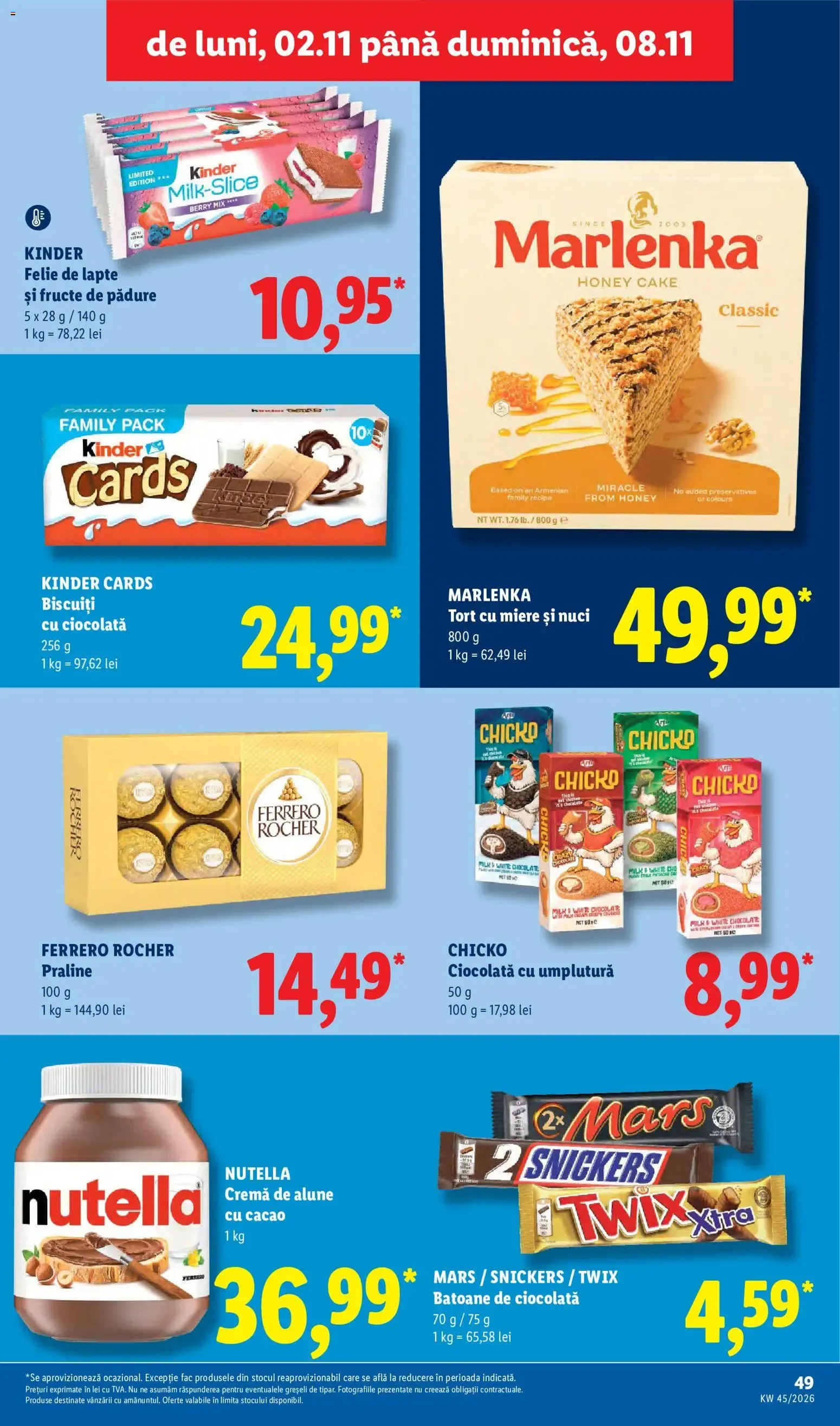 Catalog Catalog Lidl BLACK FRIDAY (02.11.2026) de la 2 noiembrie până la 8 noiembrie 2026 - Revista Pagina 49