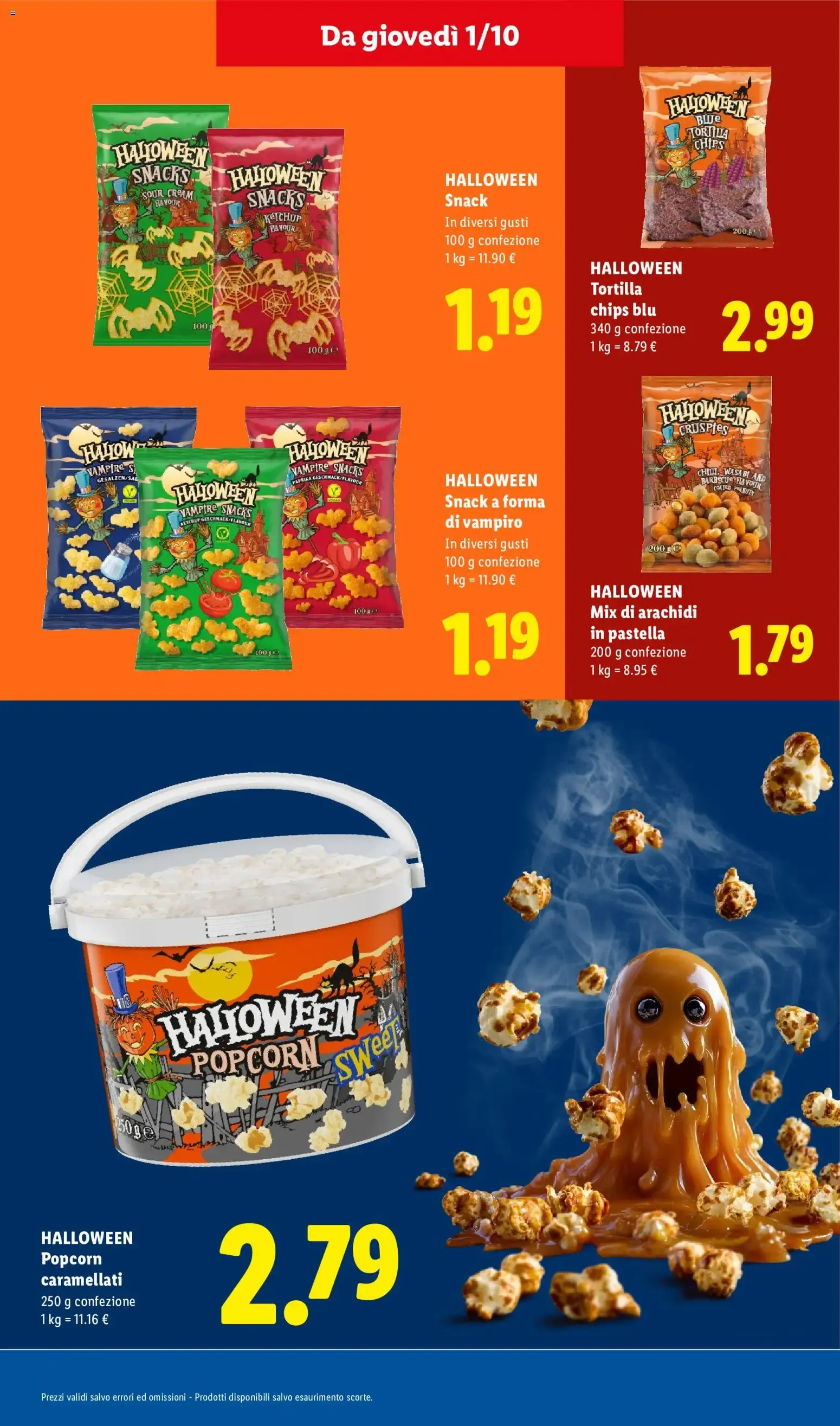 Da Lidl ogni brivido vale davvero. da 1 ottobre a 31 ottobre di 2026 - Pagina del volantino 3