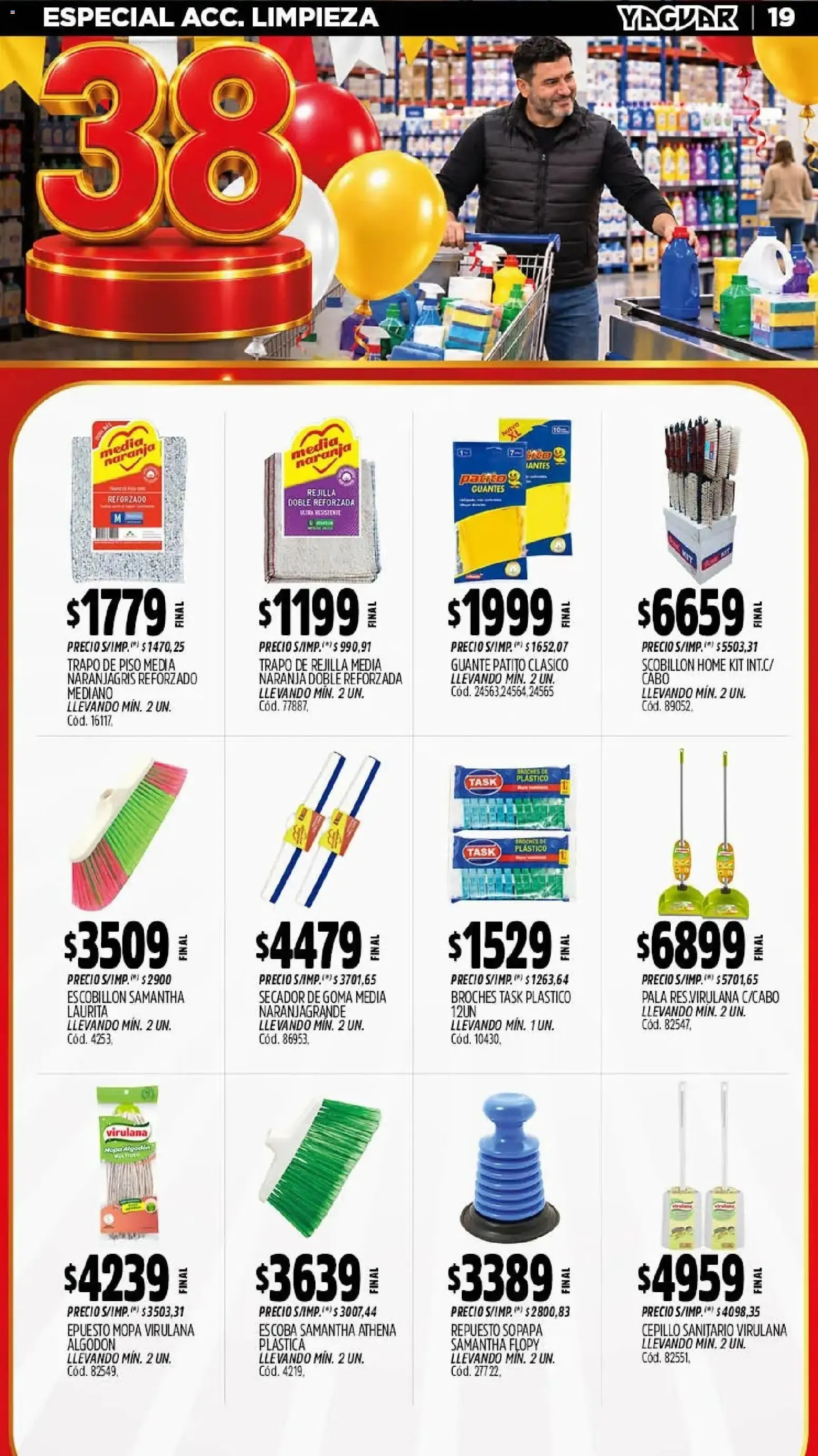 Ofertas de El Cumple del Año Mayorista Yaguar 5 de octubre al 11 de octubre 2026 - Página 17 del catálogo