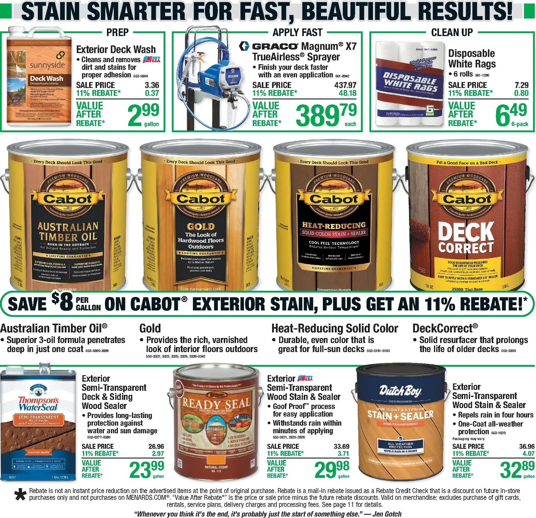 Weekly ad 11% REBATE ON EVERYTHING! from June 18 to June 28 2026 - Page 8