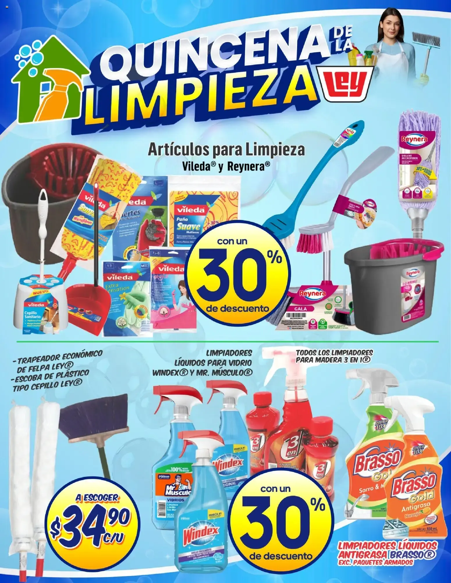 Catálogo de Quincena de la Limpieza de Casa Ley 30 de junio al 13 de julio 2026 - Pagina 7