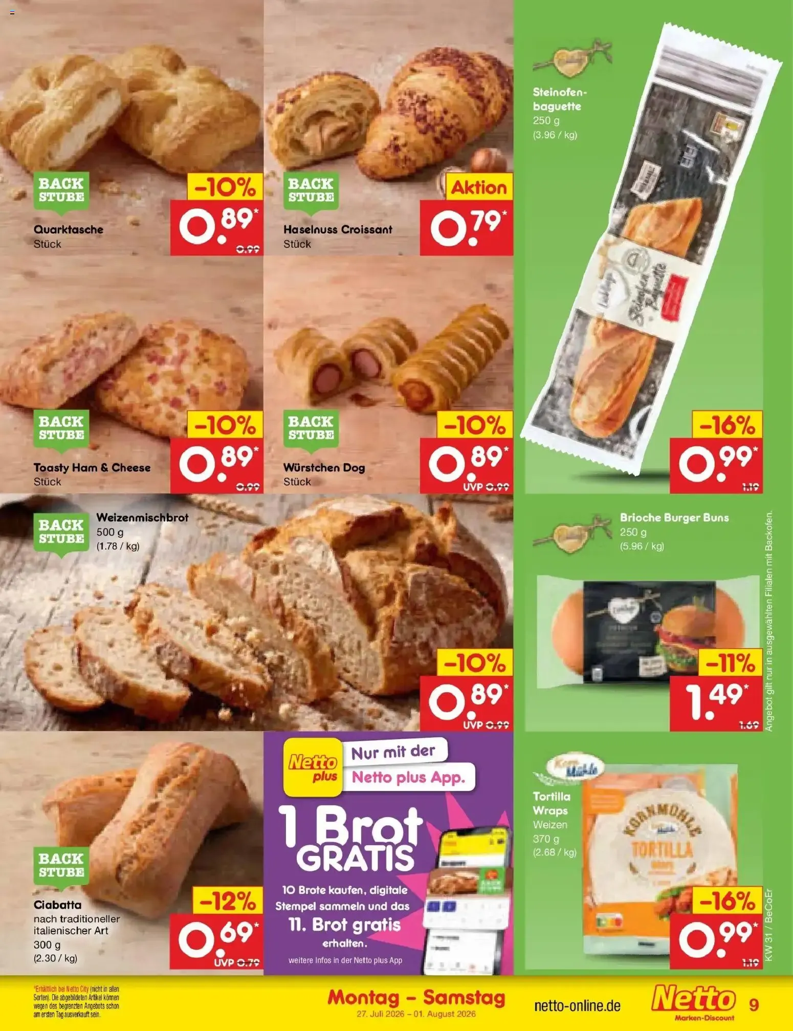 Netto Marken-Discount Prospekt Berlin-Prenzlauer Berg (ab 27.07.2026) » Angebote von 27. Juli bis 1. August 2026 - Prospekt seite 11