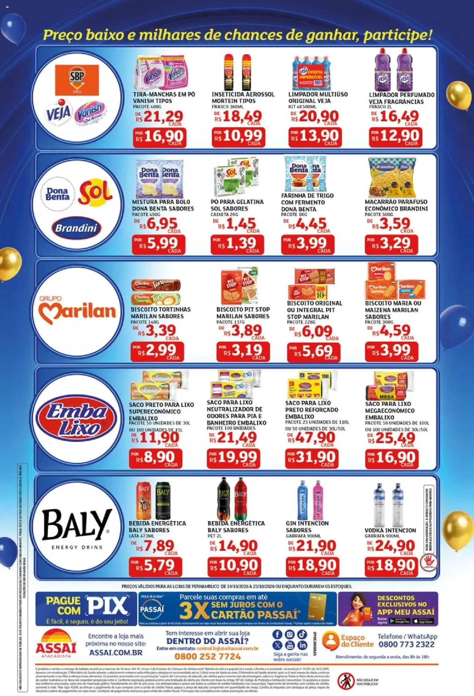 Encarte de Assaí Atacadista ofertas - PE de 19/10/2026 | Promoções Online 19 de outubro até 23 de outubro 2026 - Pagina 4