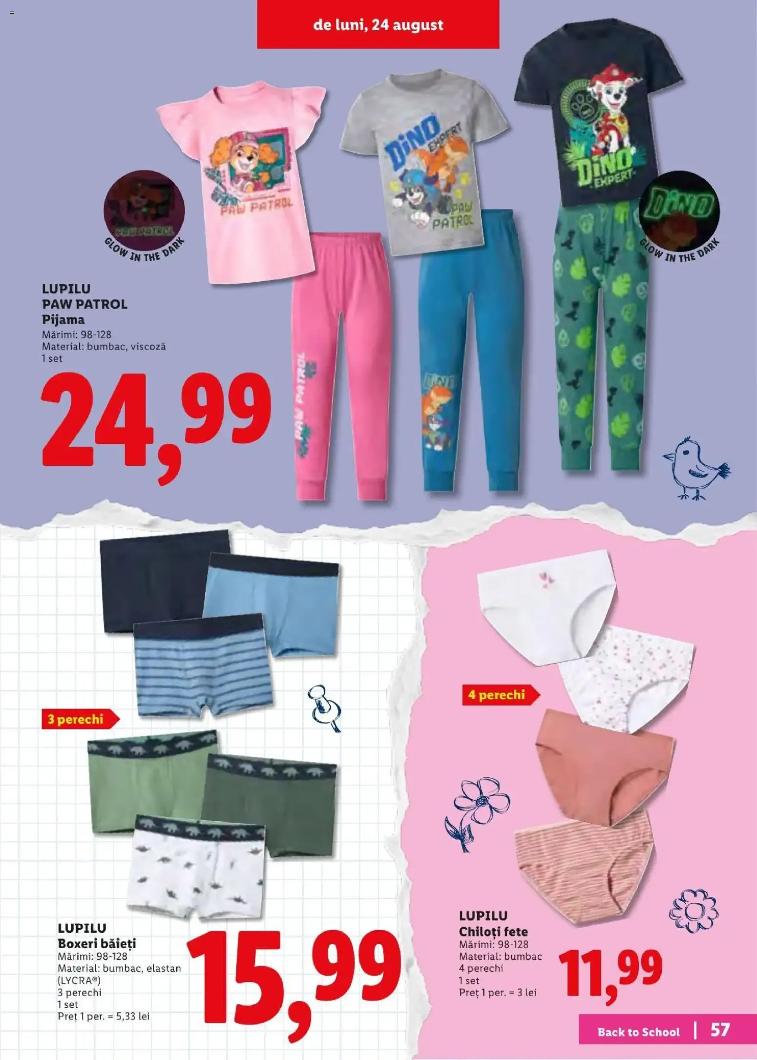 Catalog Catalog LIDL 10.08.2026 - Oferta și Revista online de la 10 august până la 30 august 2026 - Revista Pagina 57