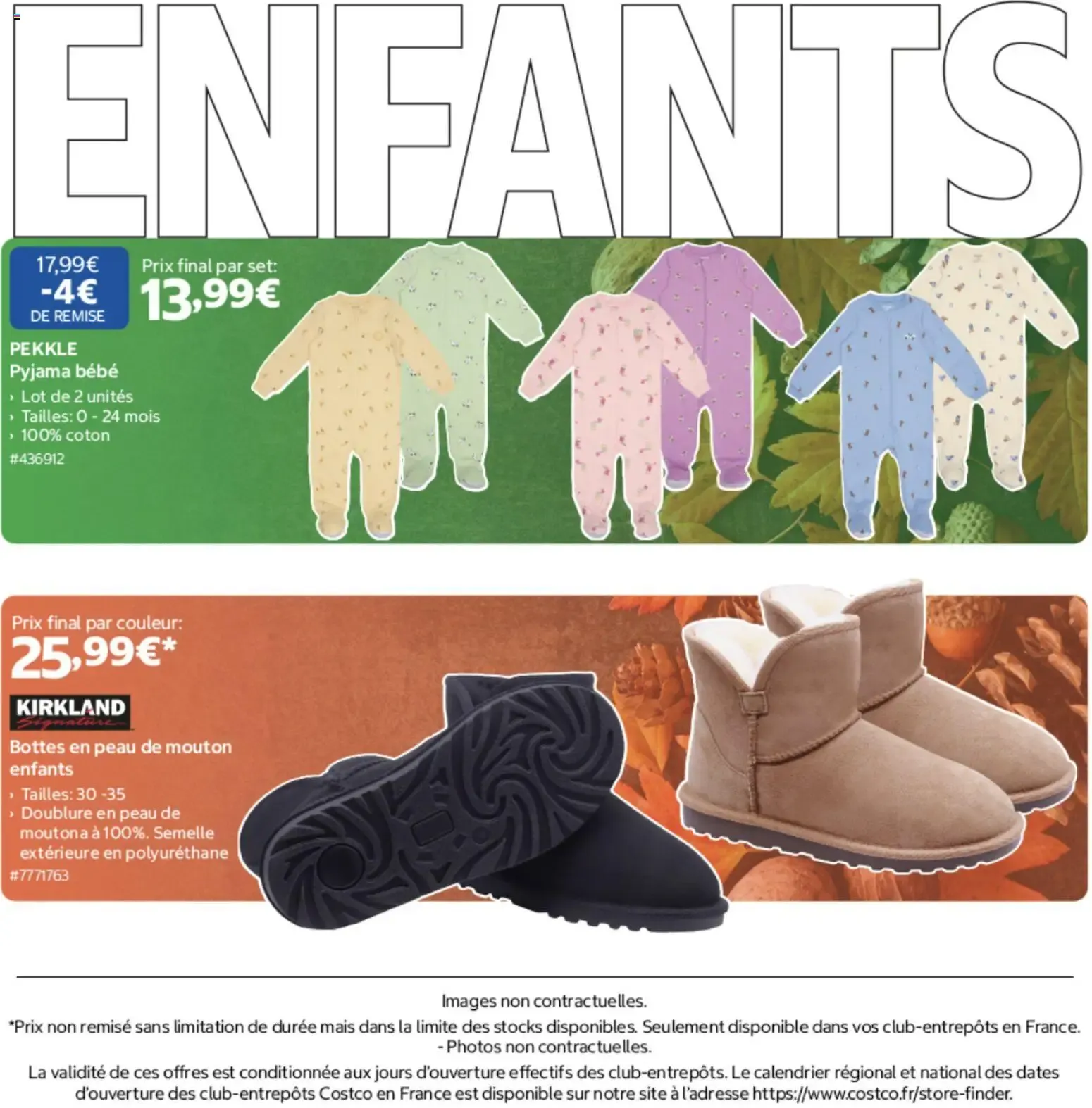 Costco Sélection Mode D'Automne à partir du 10/10/2026 - promo en ligne du 10 octobre au 18 octobre 2026 - Catalogue page 6