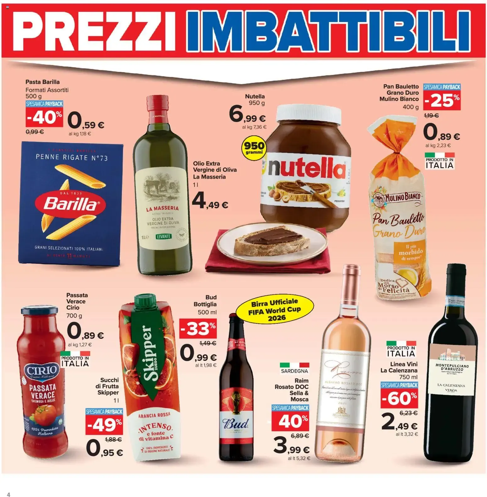 Carrefour market: PREZZI IMBATTIBILI da 16 giugno a 29 giugno di 2026 - Pagina del volantino 4