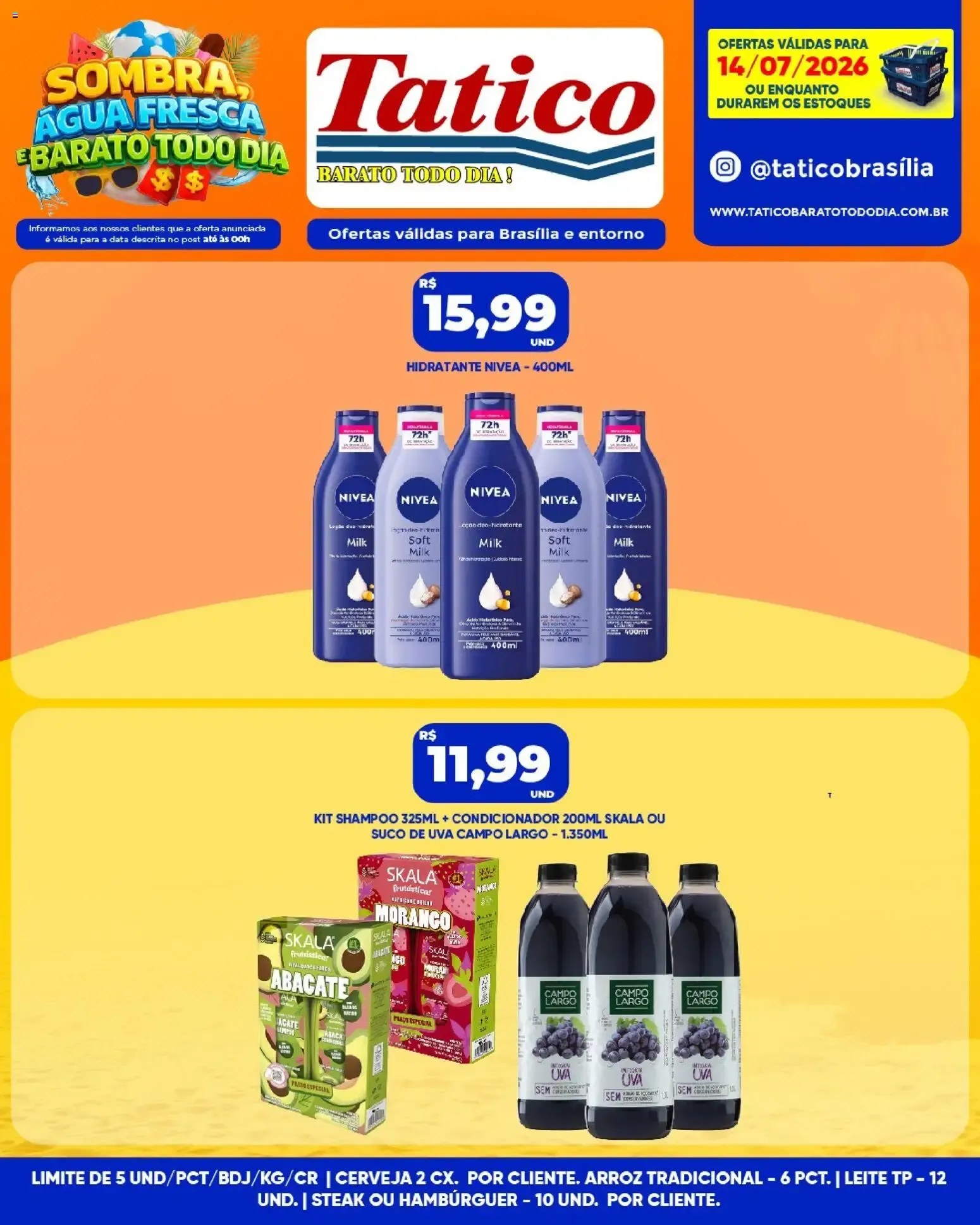 Encarte de Tatico ofertas do Dia de 14/07/2026 | Promoções Online 14 de julho até 14 de julho 2026 - Pagina 10