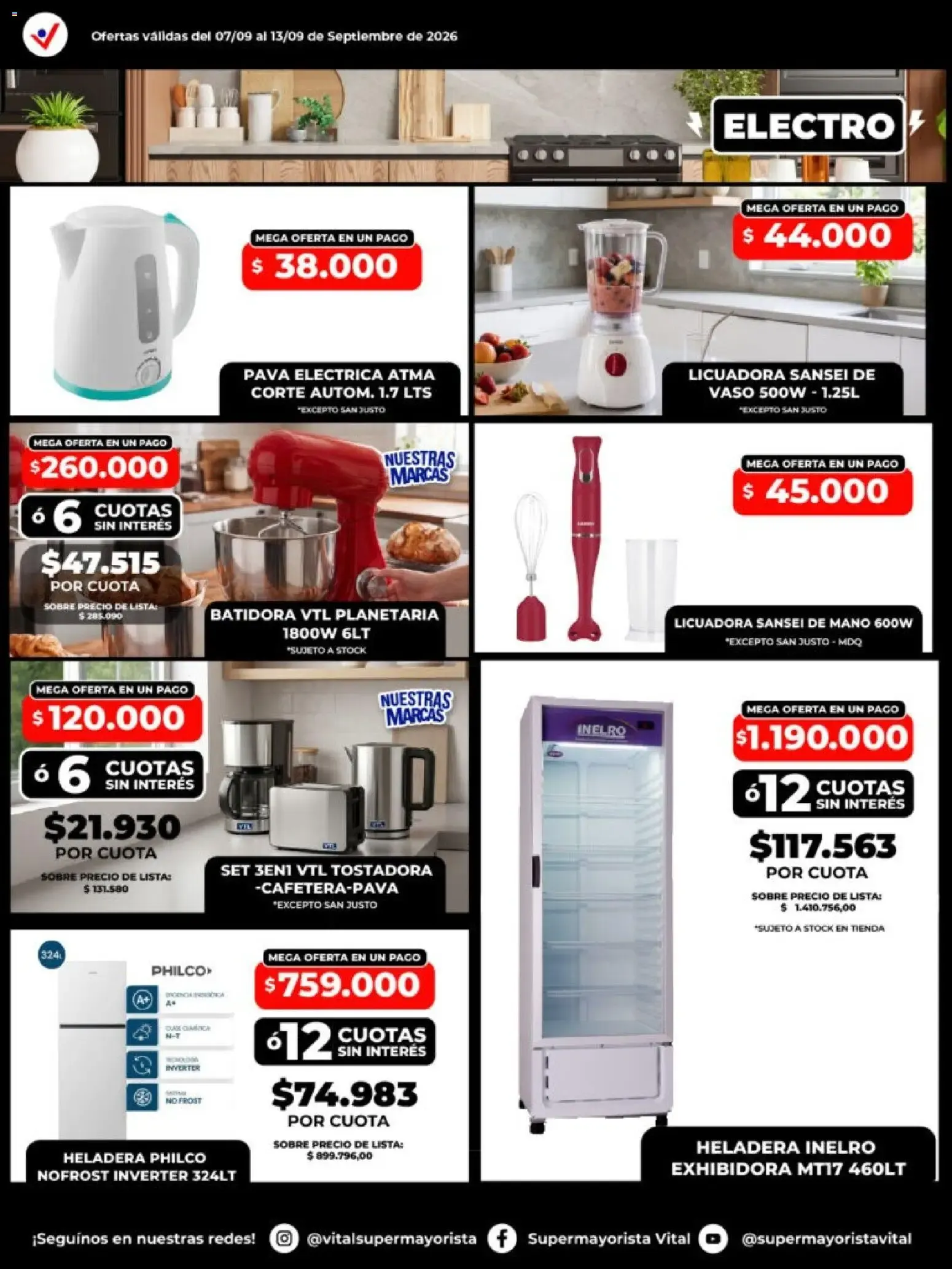 Ofertas de Vital Supermayorista - Cumple del Revés 7 de septiembre al 13 de septiembre 2026 - Página 3 del catálogo