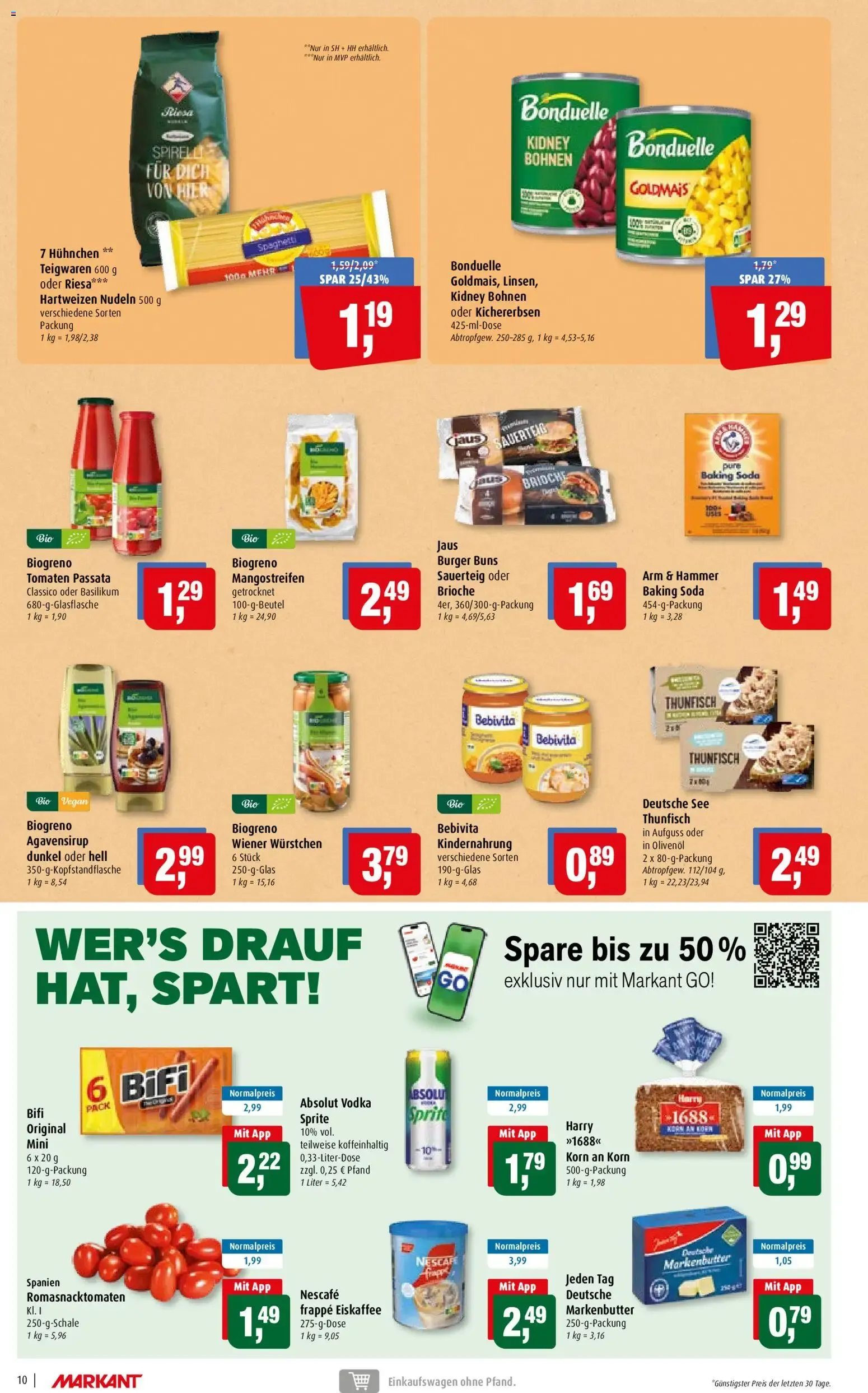 Markant Prospekt (ab 06.07.2026) zum Blättern von 6. Juli bis 11. Juli 2026 - Prospekt seite 10